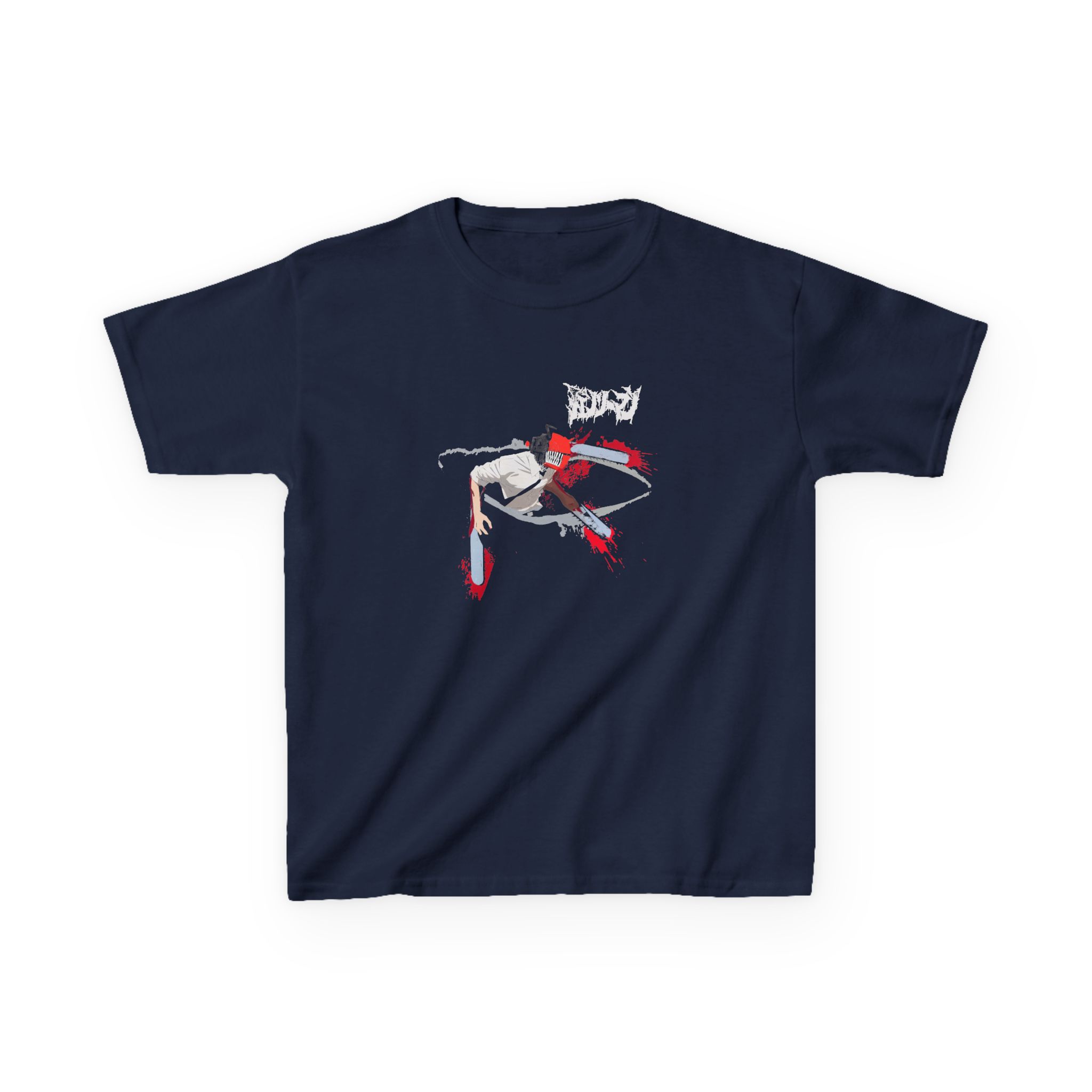 Chainsaw Man Denji Chainsaw Devil Kids Heavy Cotton™ Tee - Image 7