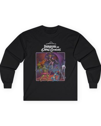 Dropout Dungeons and Drag Queens Unisex Ultra Cotton Long Sleeve Tee
