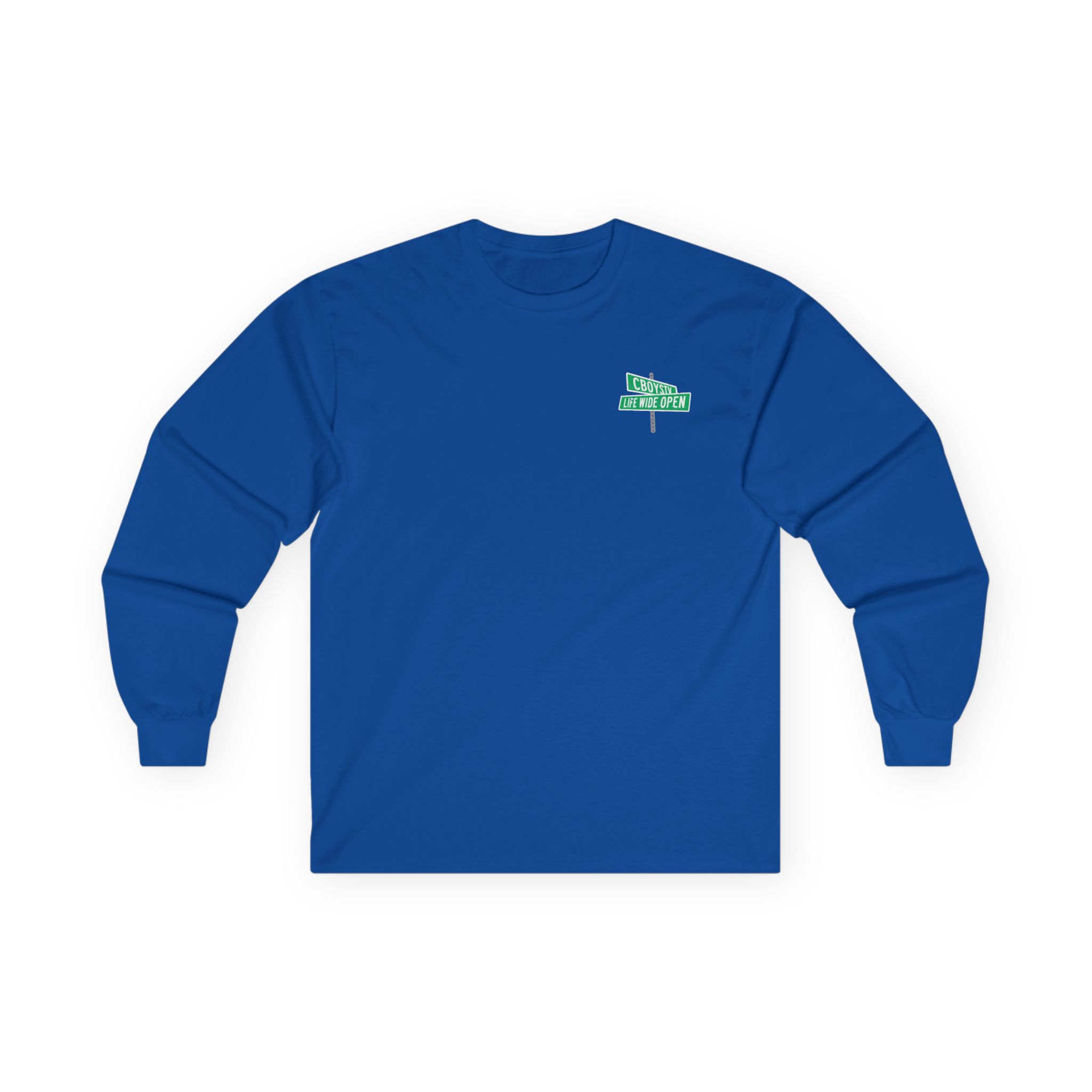 Cboystv Street Sign Unisex Ultra Cotton Long Sleeve Tee - Image 9