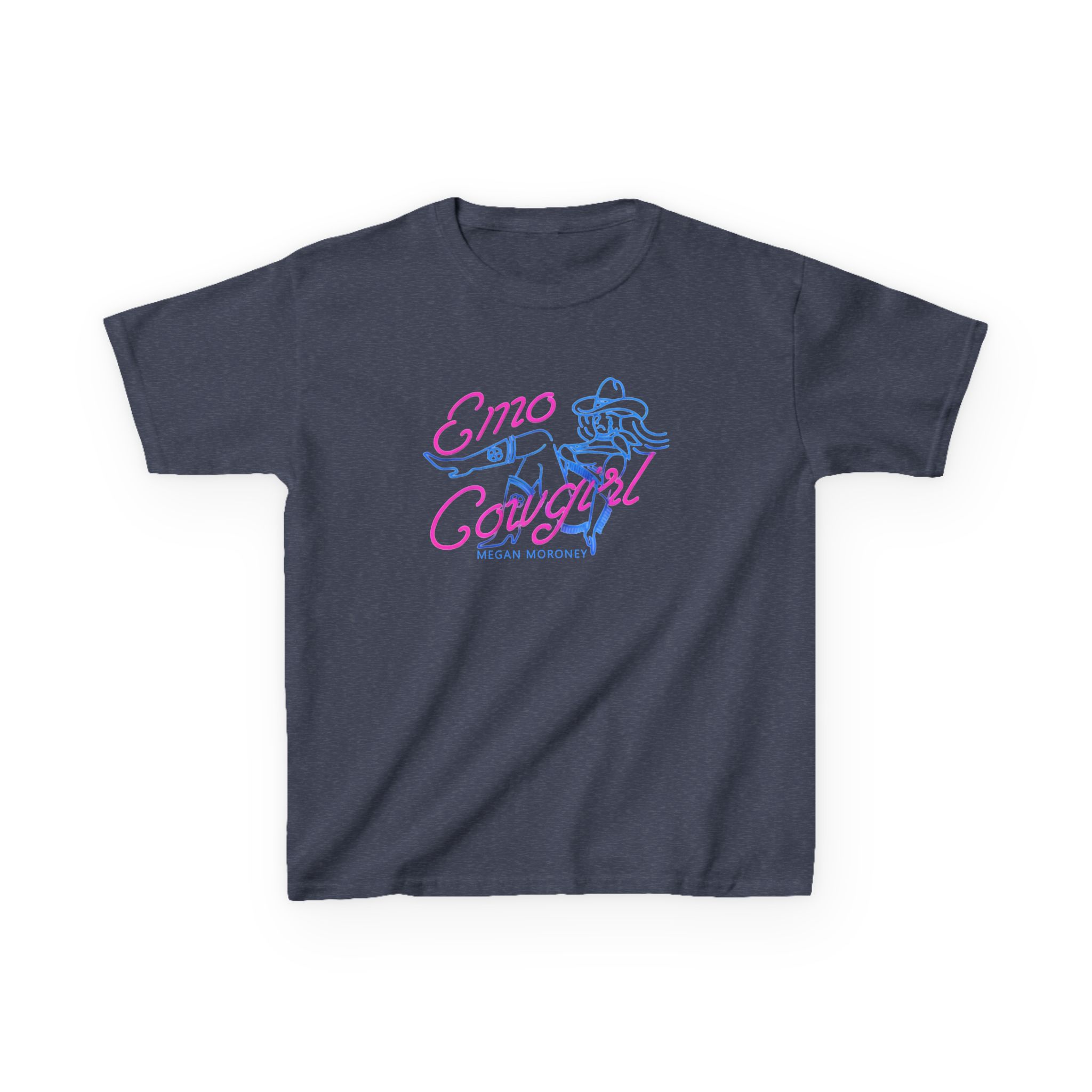 Megan Moroney Emo Cowgirl Kids Heavy Cotton™ Tee - Image 11