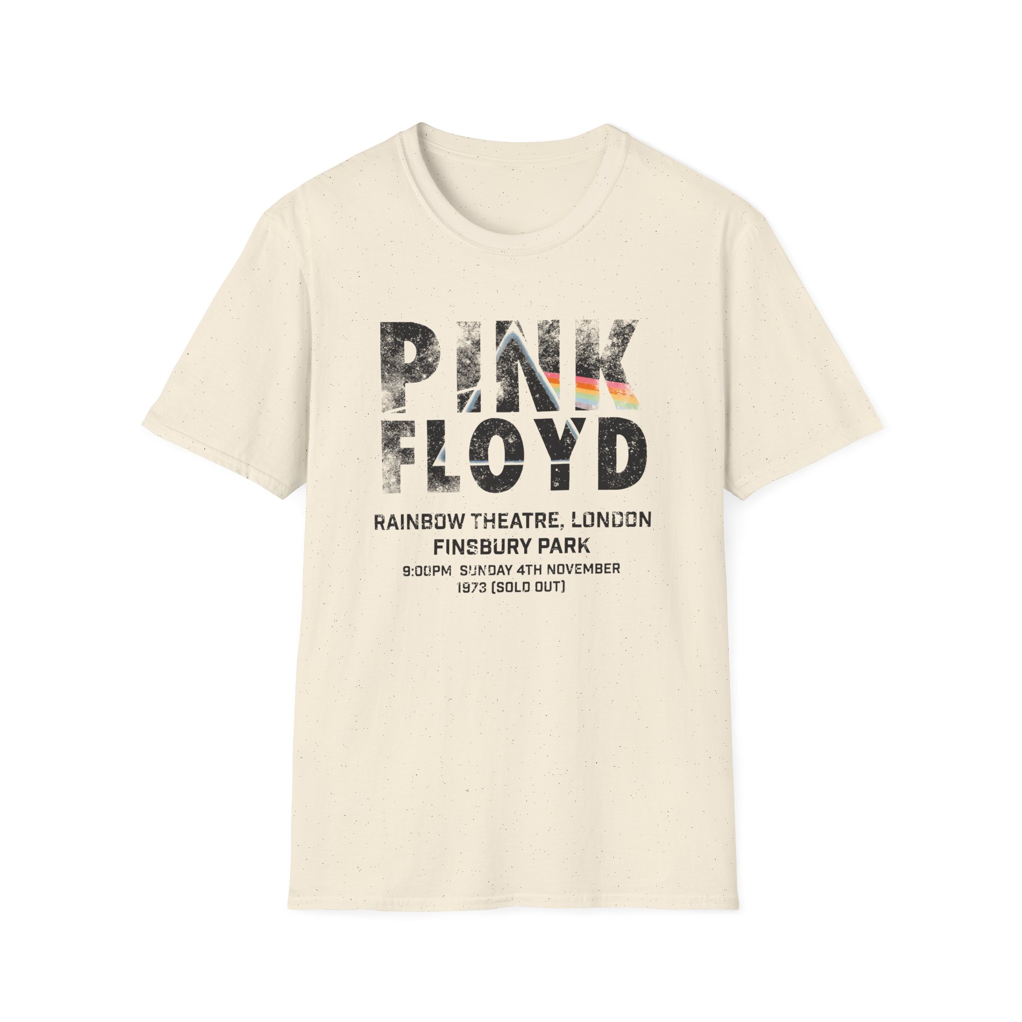 Pink Floyd Rainbow Unisex Softstyle T-shirt - Image 7