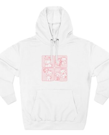 Ironmouse X Gloomy Bear Three-Panel Fleece Hoodie
