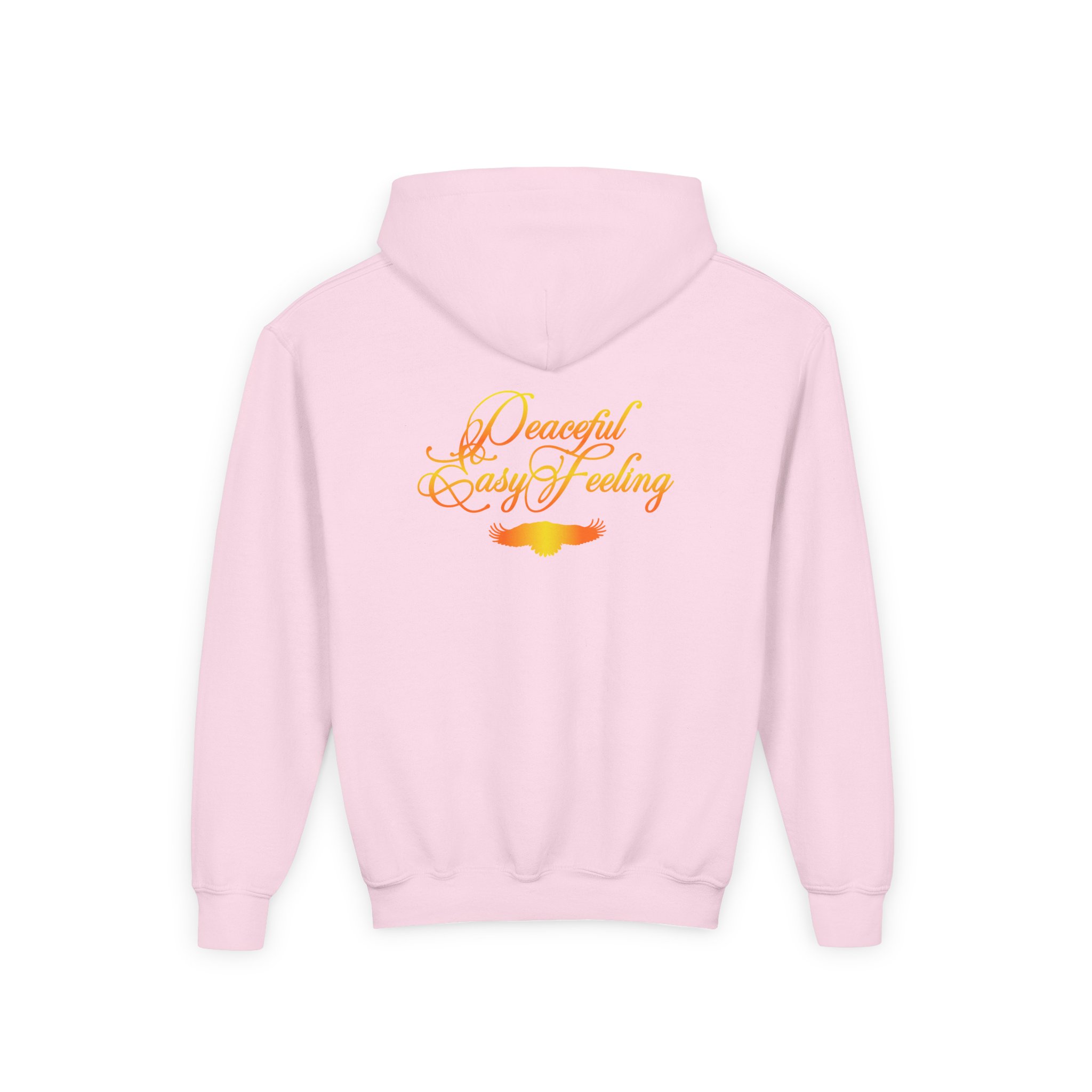 Youth The Eagles Peaceful Easy Feeling Desert Heavy Blend Hooded Sweatshirt - Image 10