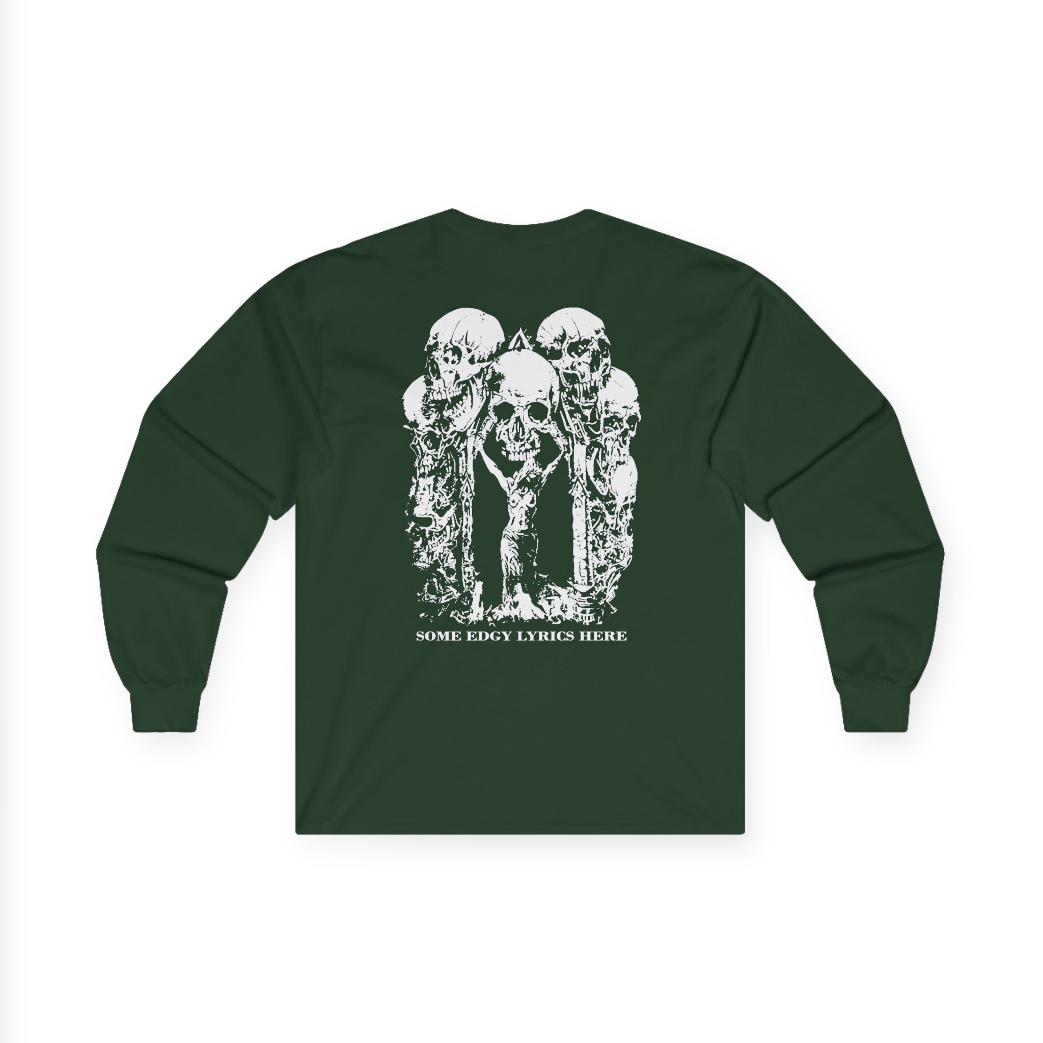 Paleface Swiss Edgy Halloween Unisex Ultra Cotton Long Sleeve Tee - Image 8
