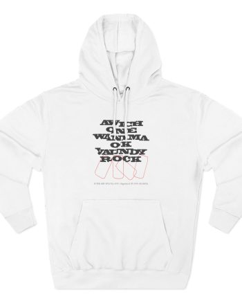 One Ok Rock Sd Three-Panel Fleece Hoodie