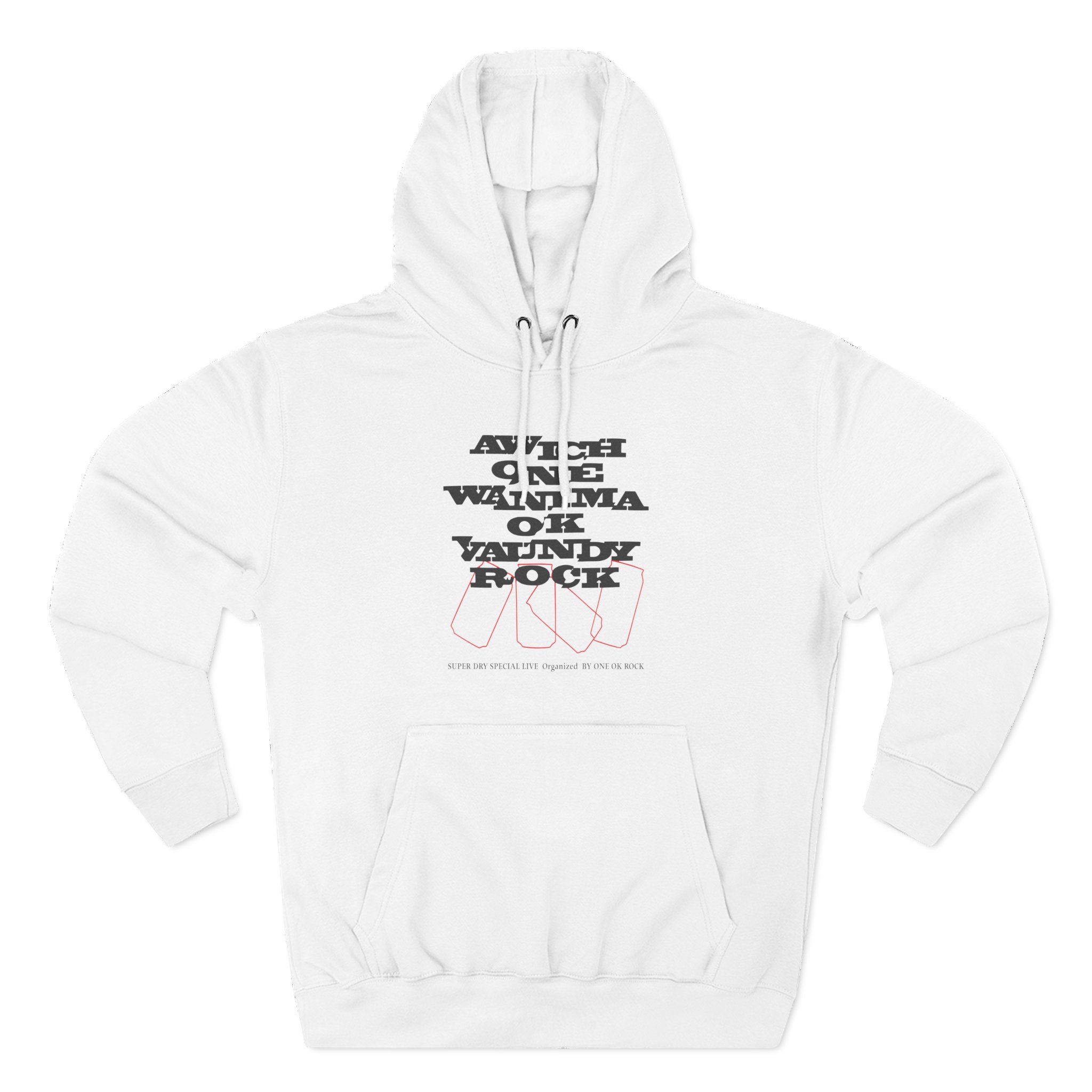 One Ok Rock Sd Three-Panel Fleece Hoodie