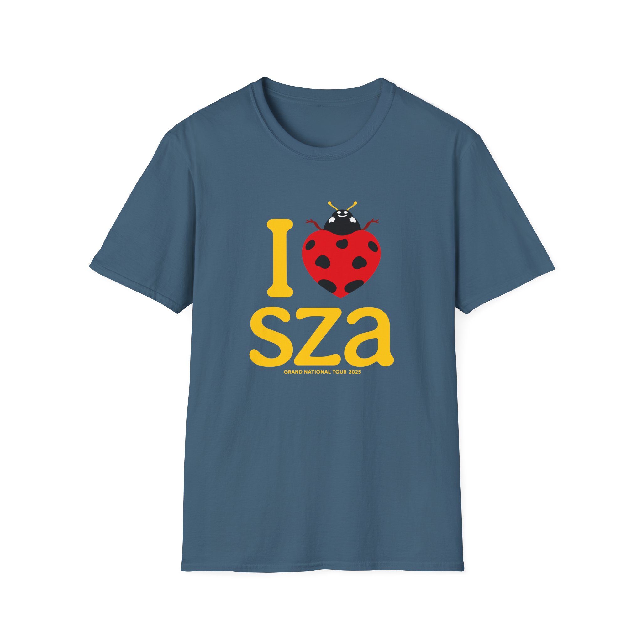 Sza Sos I Heart Sza Camo Unisex Softstyle T-Shirt - Image 9