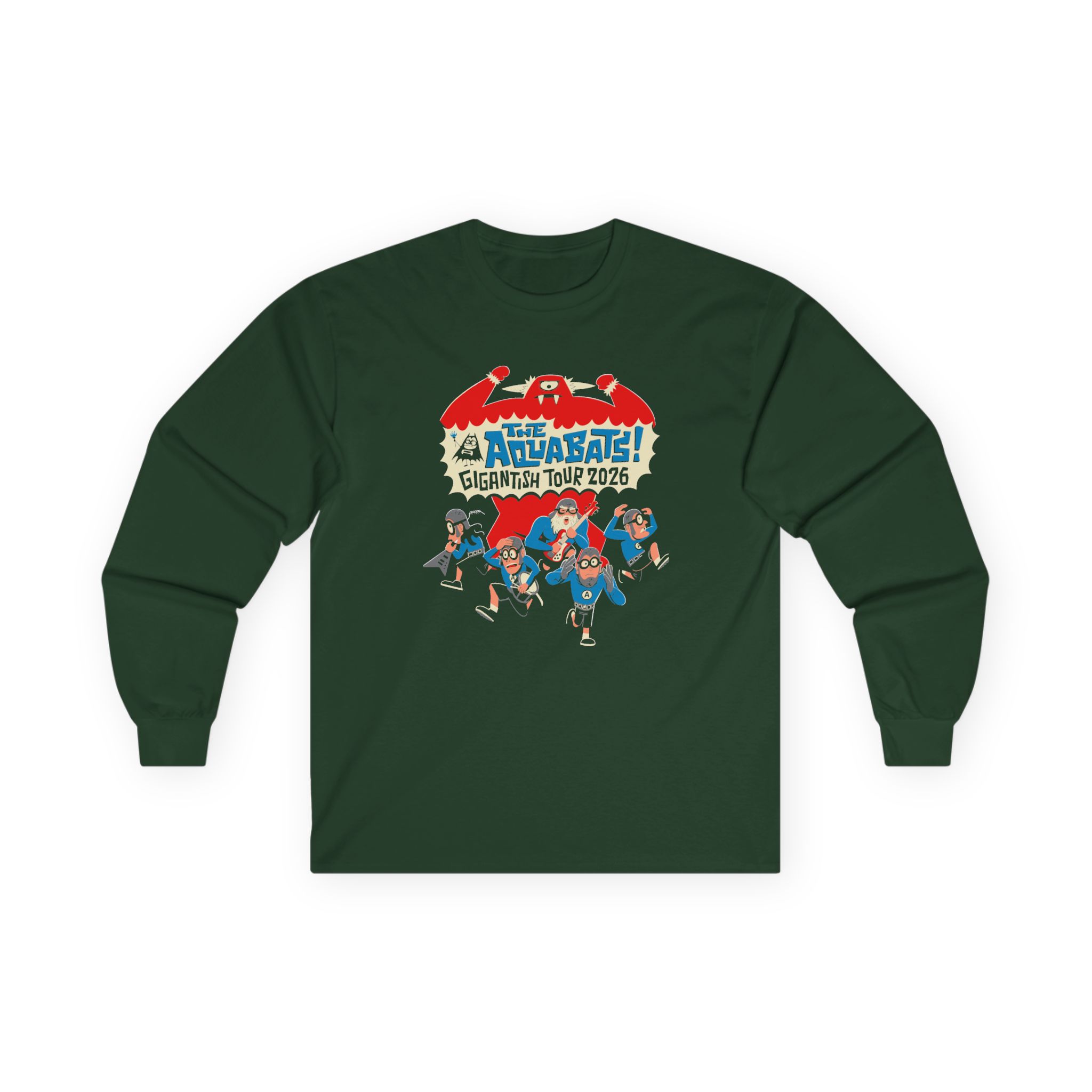 The Aquabats Gigantish Unisex Ultra Cotton Long Sleeve Tee - Image 5
