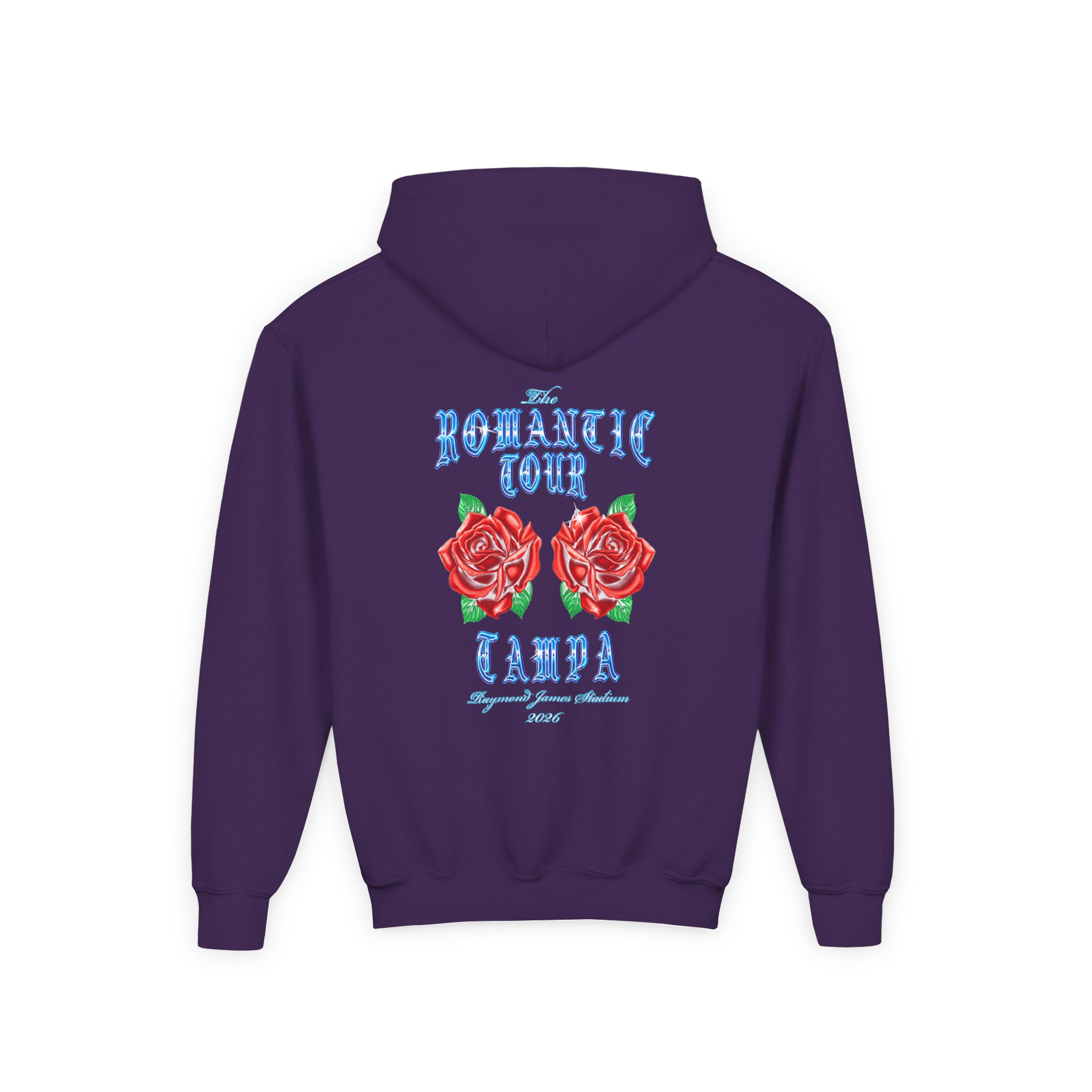 Bruno Mars Tampa the Romantic Youth Heavy Blend Hooded Sweatshirt - Image 8