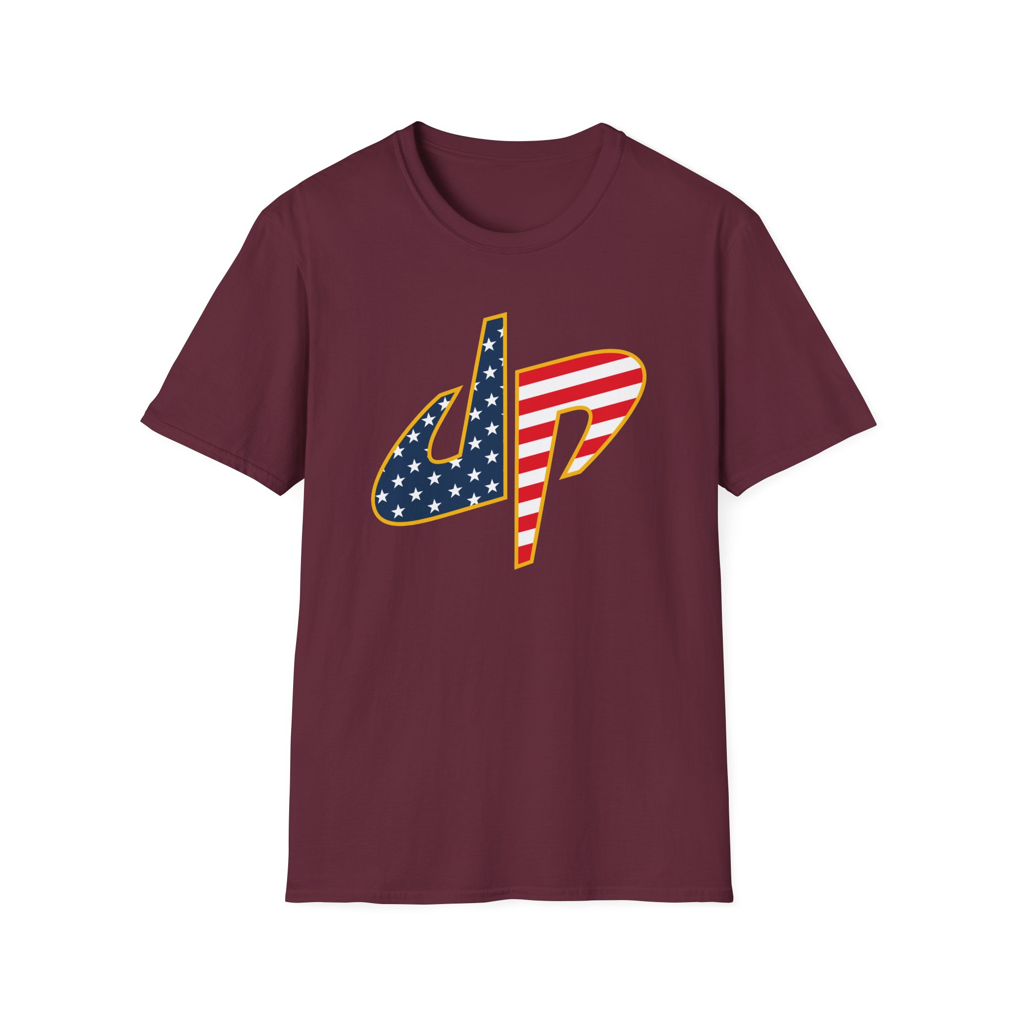 Dude Perfect Stars & Stripes Unisex Softstyle T-Shirt - Image 5