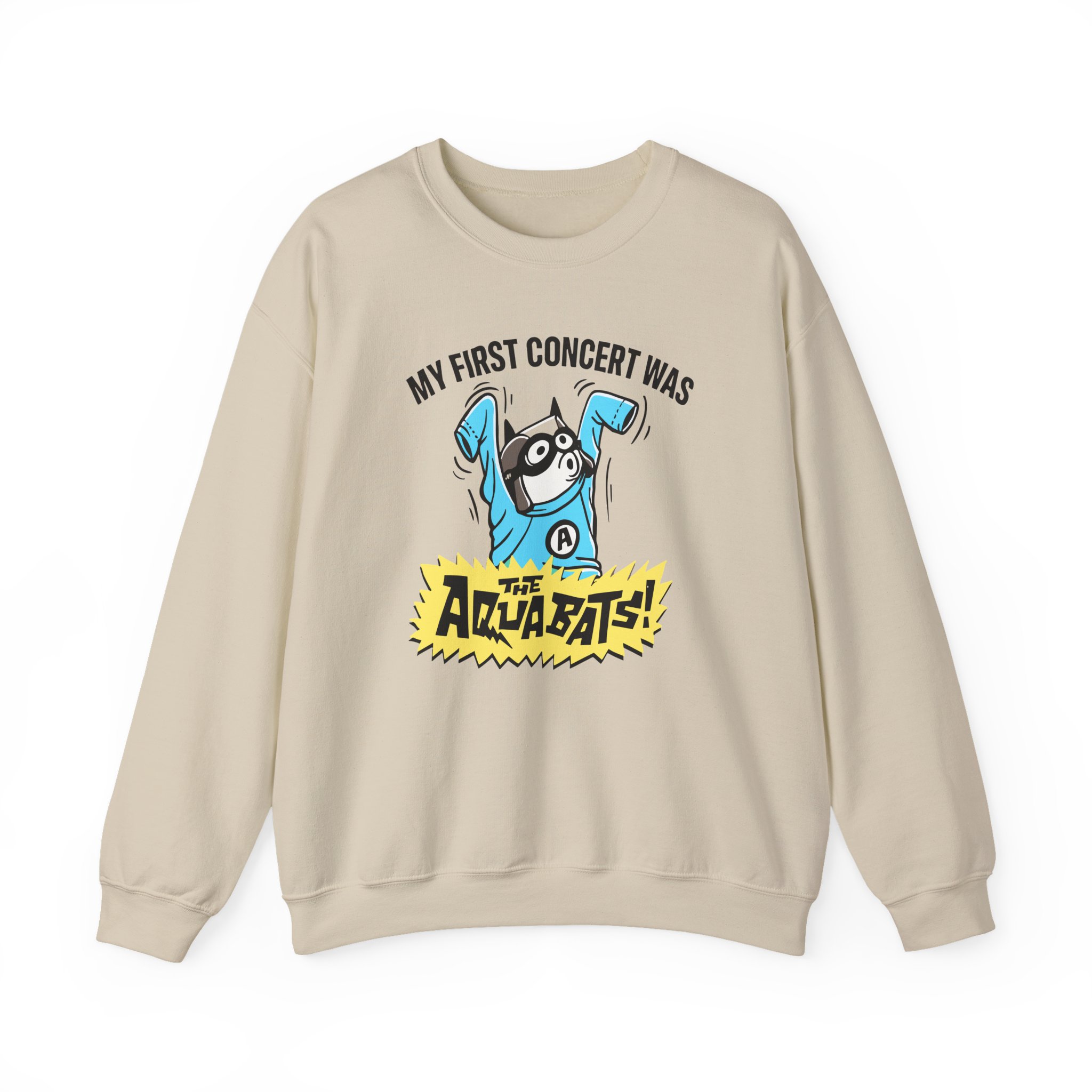 The Aquabats My First Concert Unisex Heavy Blend™ Crewneck Sweatshirt - Image 5