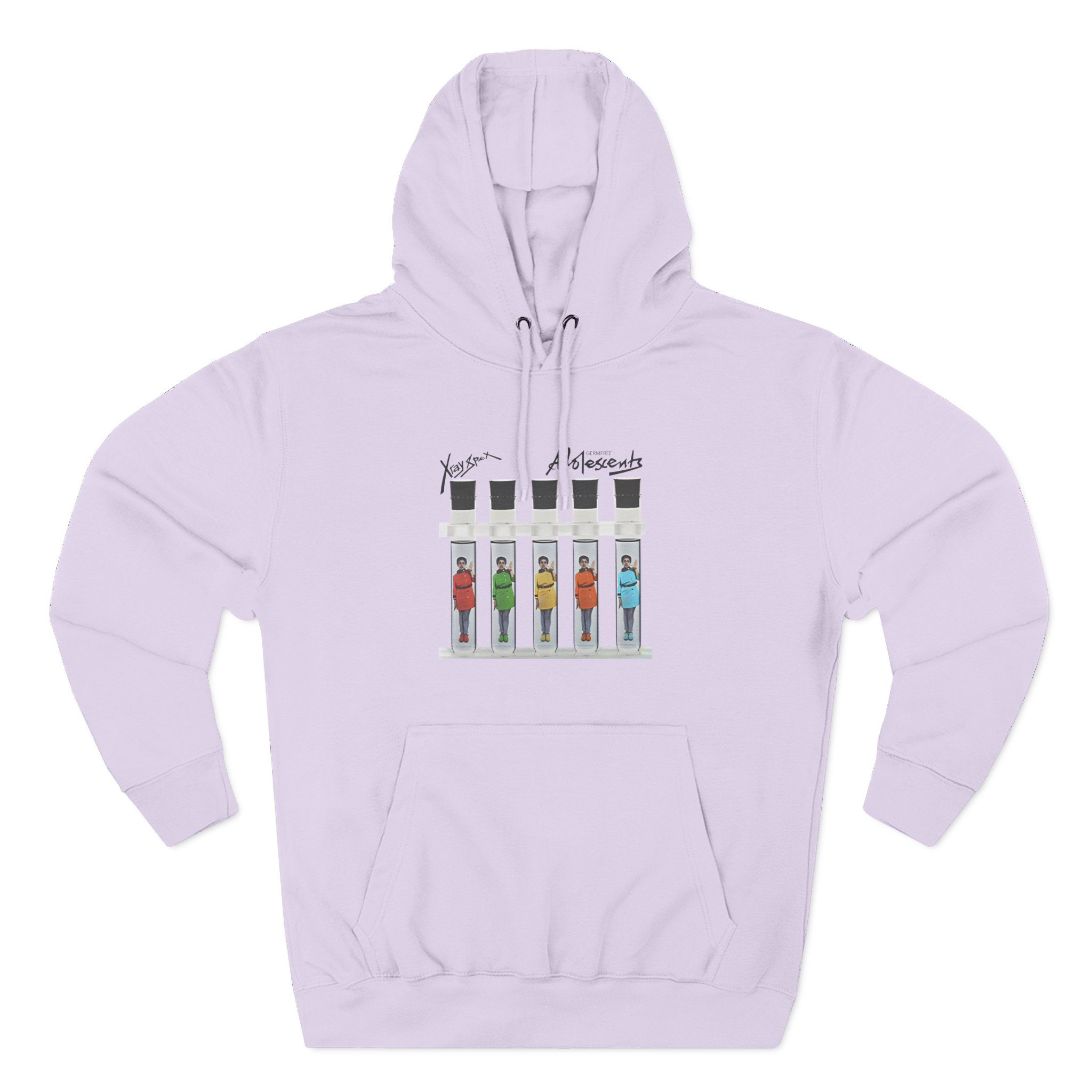 X-ray Spex Germ Free Five Tube Three-panel Fleece Hoodie - Image 13