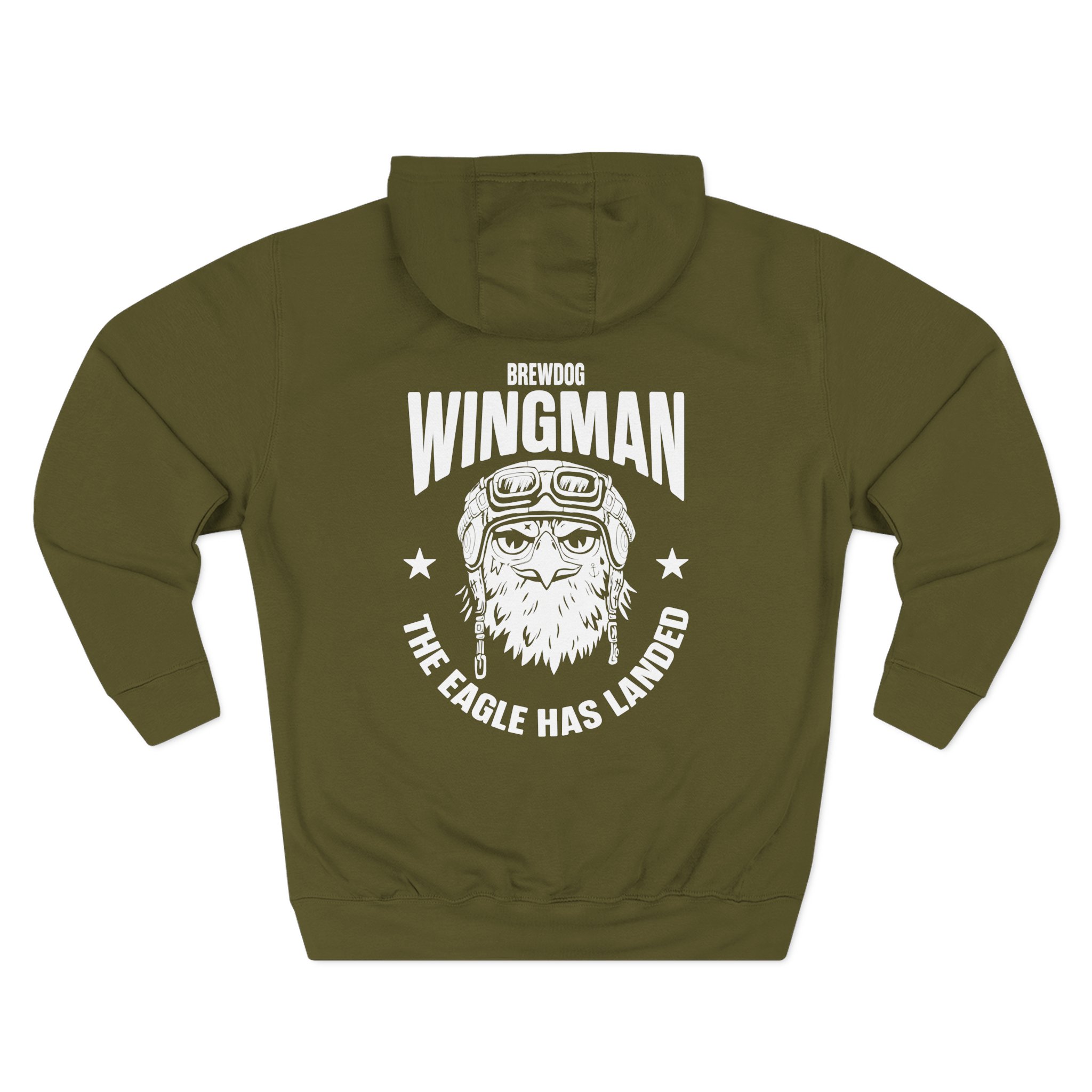 Brewdog Wingman Three-Panel Fleece Hoodie - Image 6