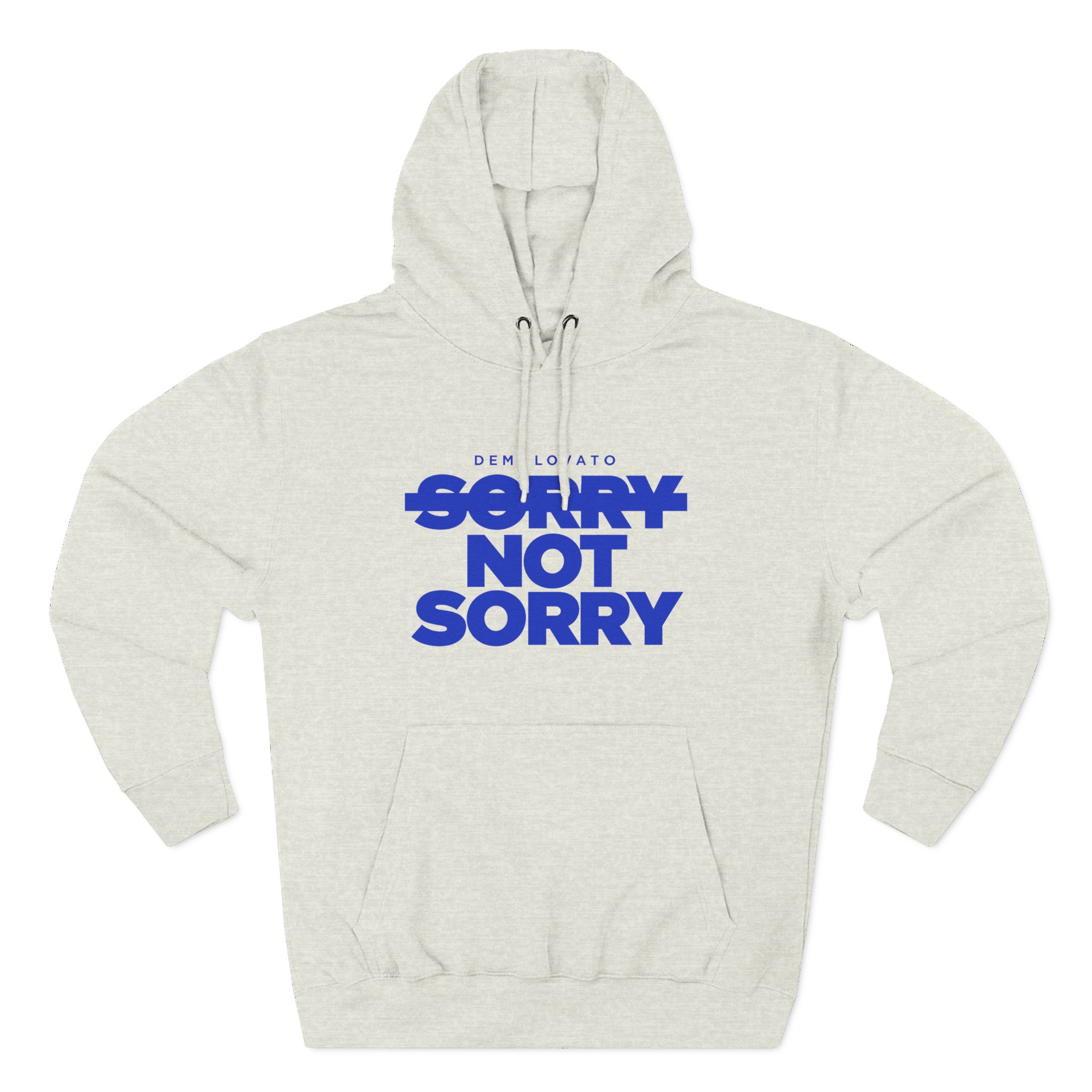D L Sorry Not Sorry Three-panel Fleece Hoodie - Image 7