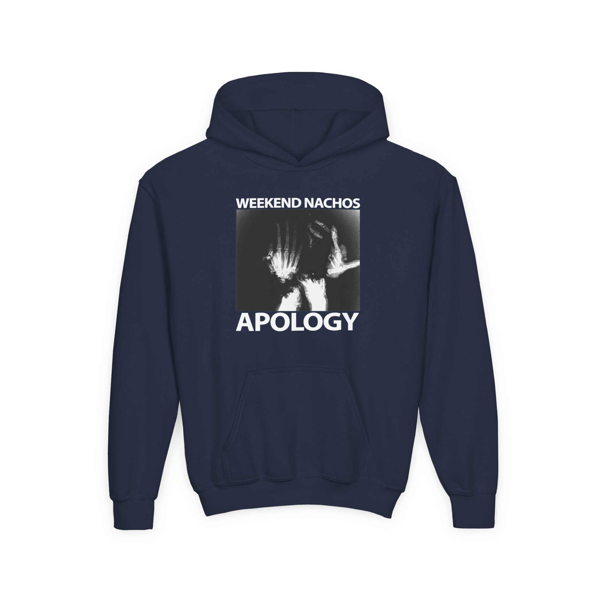Youth Weekend Nachos Apology Heavy Blend Hooded Sweatshirt - Image 9