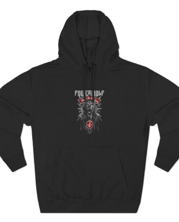 Powerwolf Chaos Three-Panel Fleece Hoodie