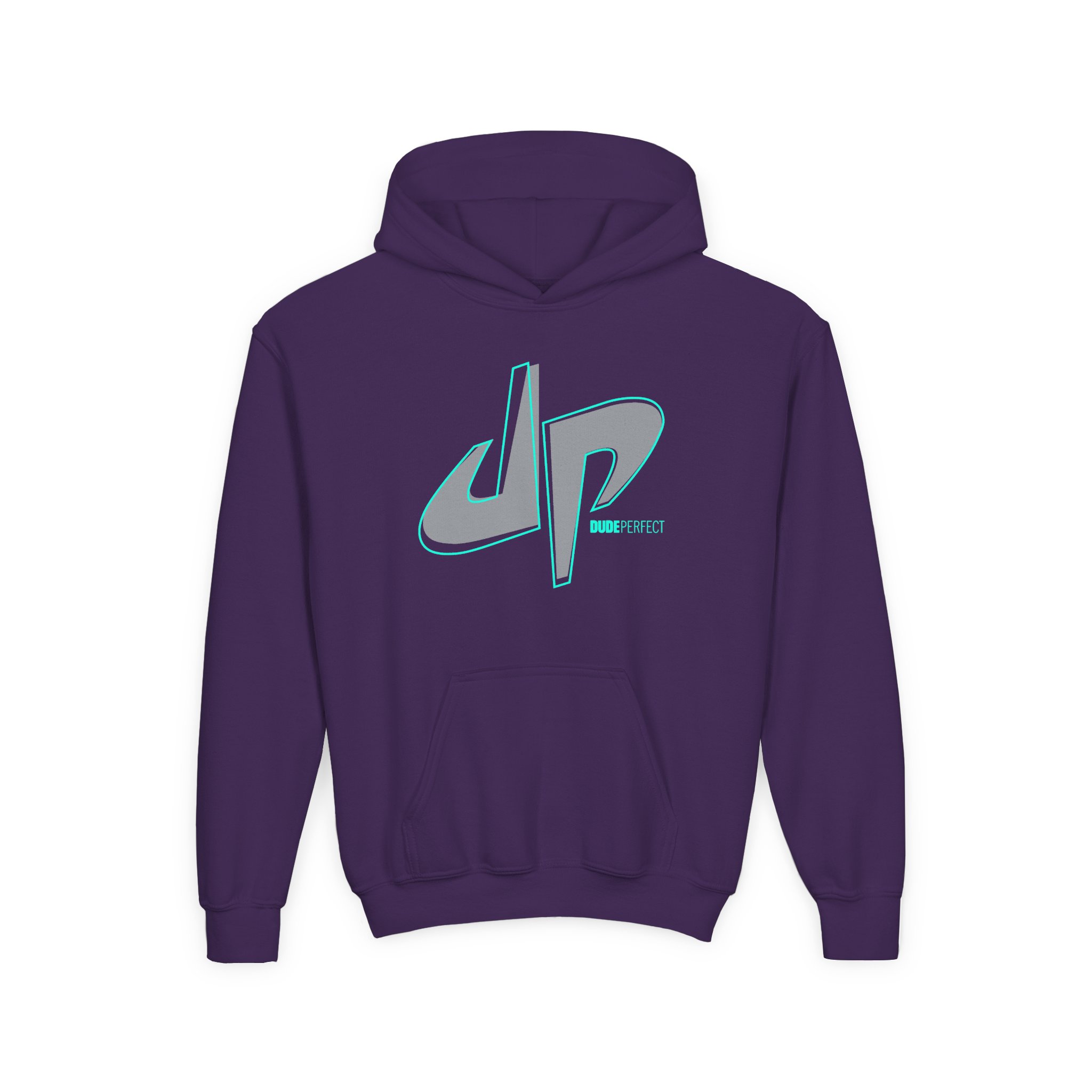 Dude Perfect Pound It Reflective Youth Heavy Blend Hooded Sweatshirt - Image 13