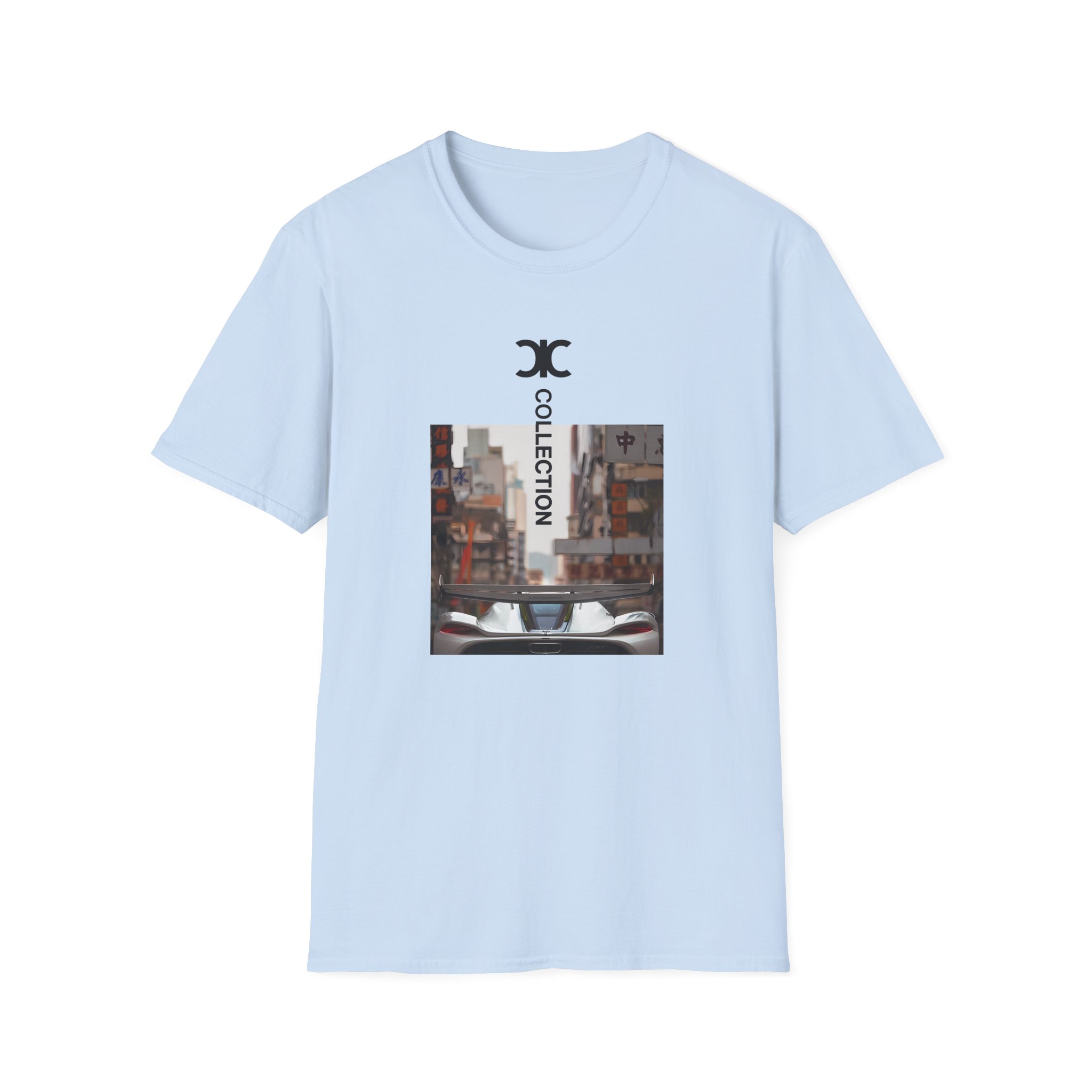 Koenigsegg Fast Food Unisex Softstyle T-Shirt - Image 15