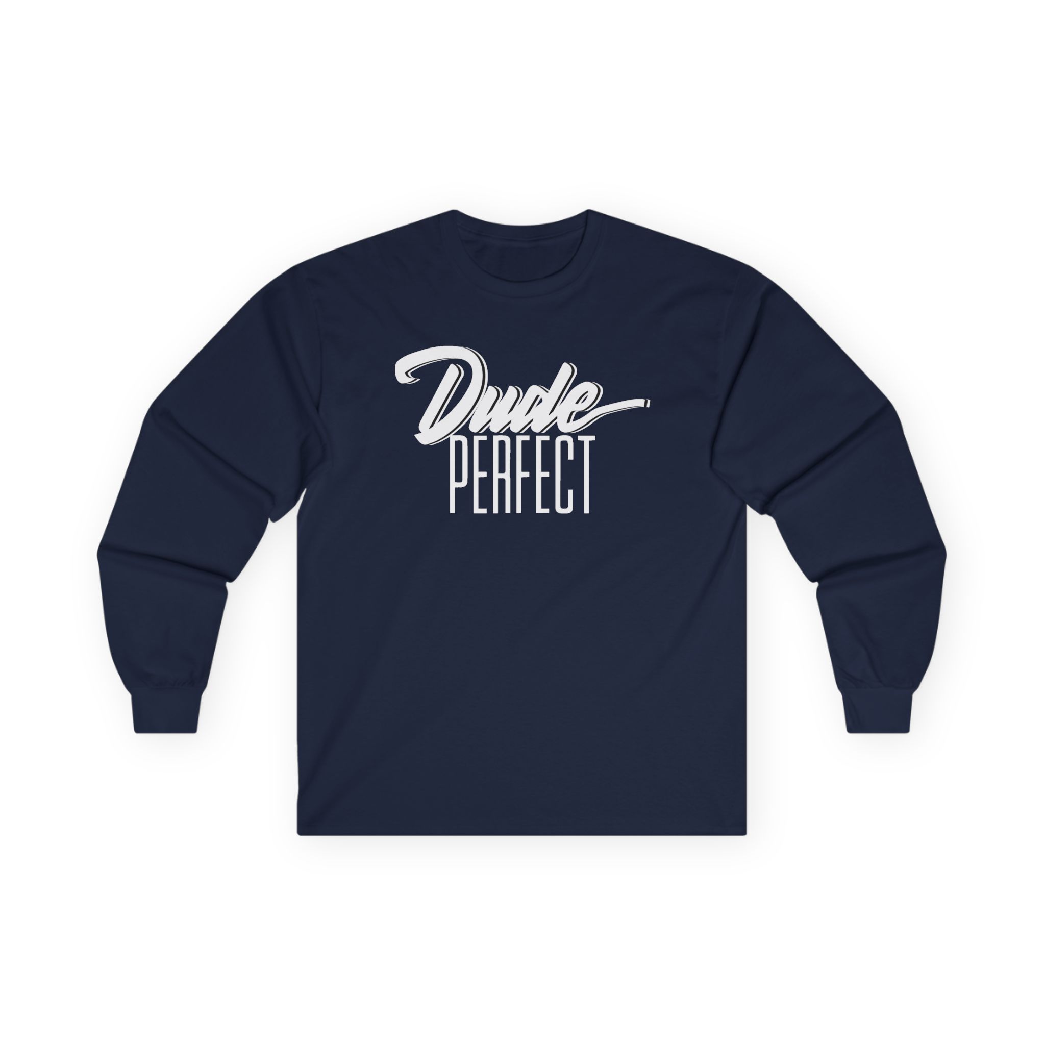 Dude Perfect Dude Script Unisex Ultra Cotton Long Sleeve Tee - Image 13