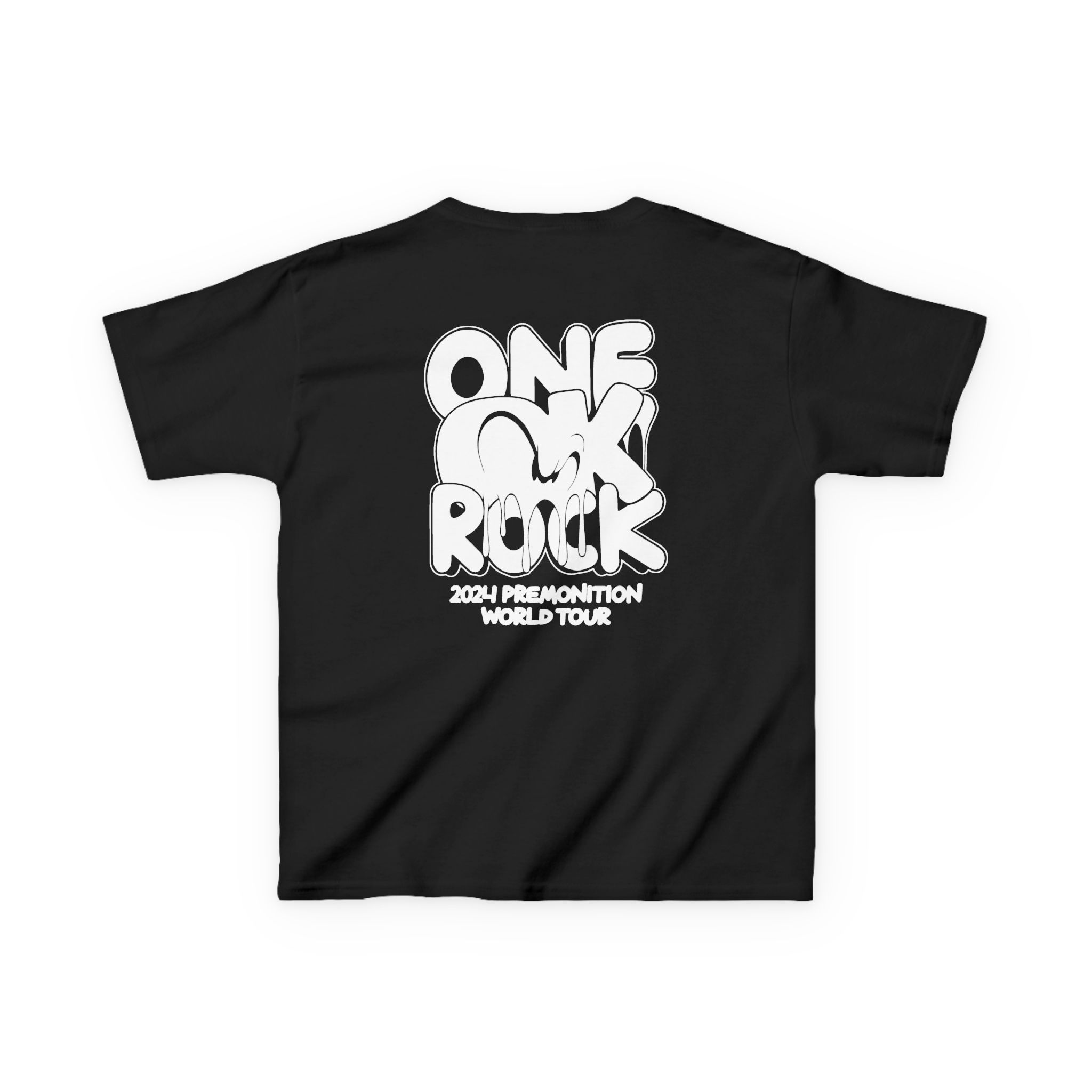 One Ok Rock Premonition World Tour Kids Heavy Cotton™ Tee - Image 2