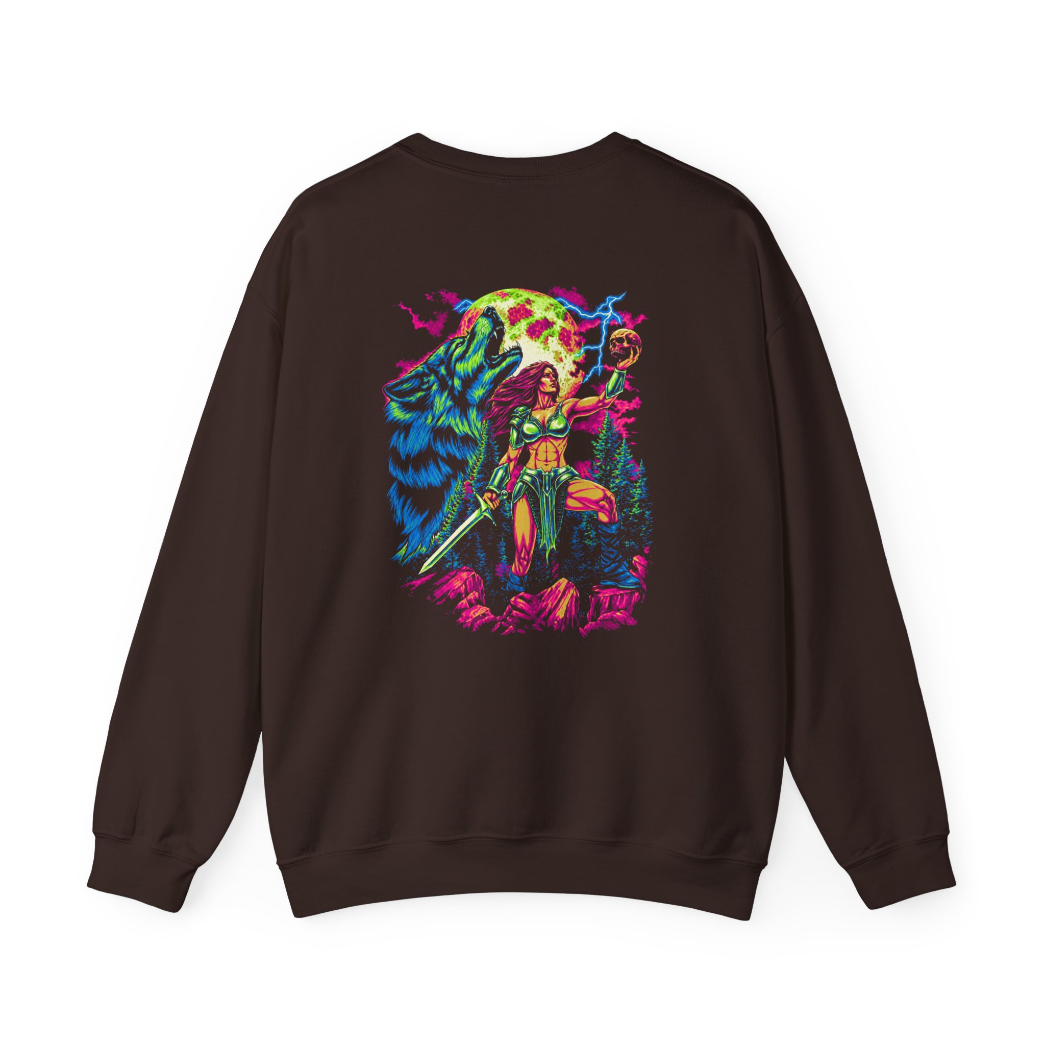 Angelmaker Wolf Spirit (Tour Edition) Unisex Heavy Blend™ Crewneck Sweatshirt - Image 4