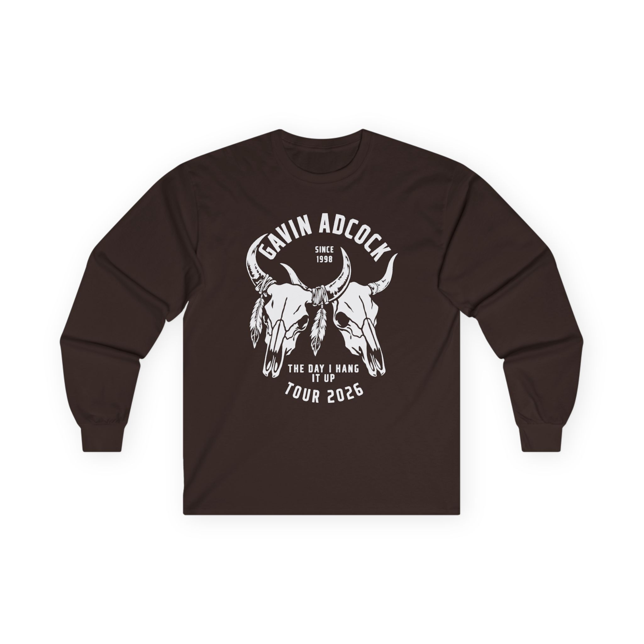 Gavin Adcock Steerhead Unisex Ultra Cotton Long Sleeve Tee - Image 7