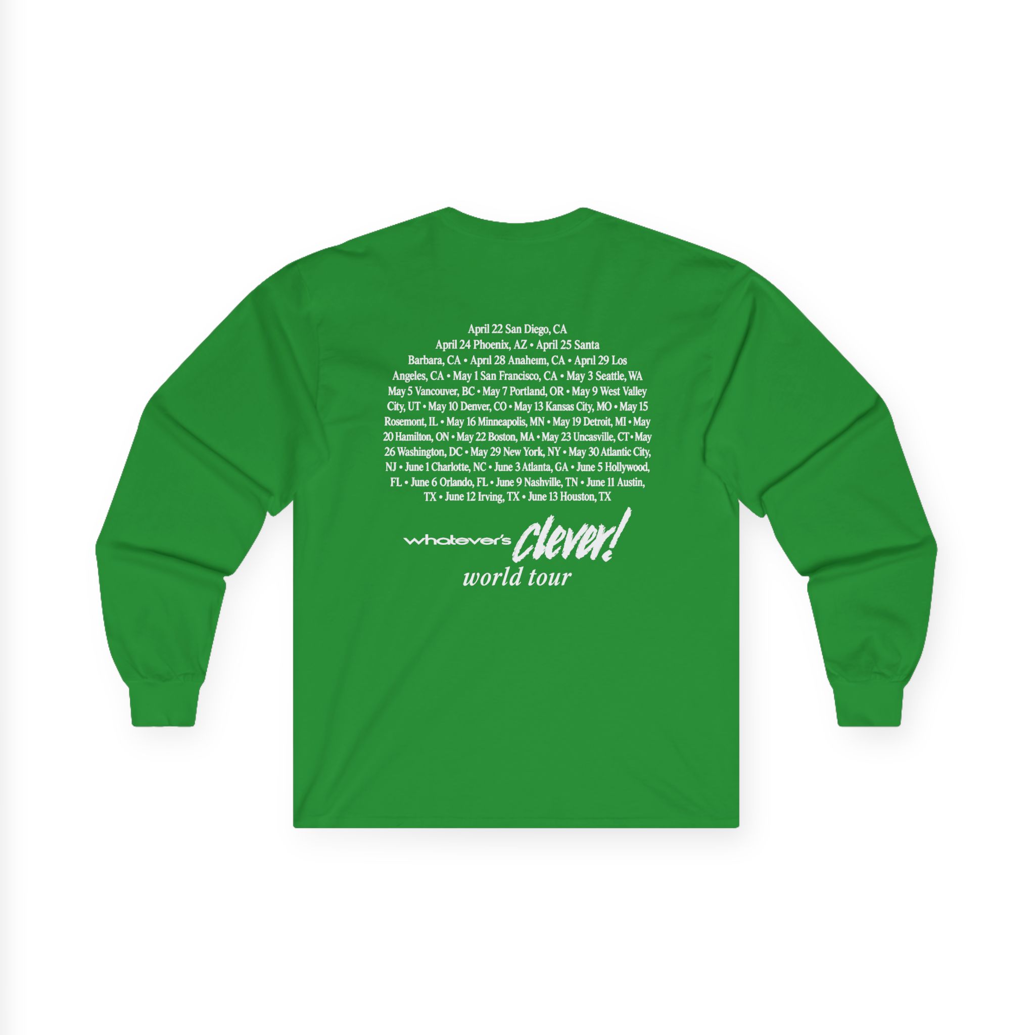 Charlie Puth Charlie Puth 2026 Tour Unisex Ultra Cotton Long Sleeve Tee - Image 10