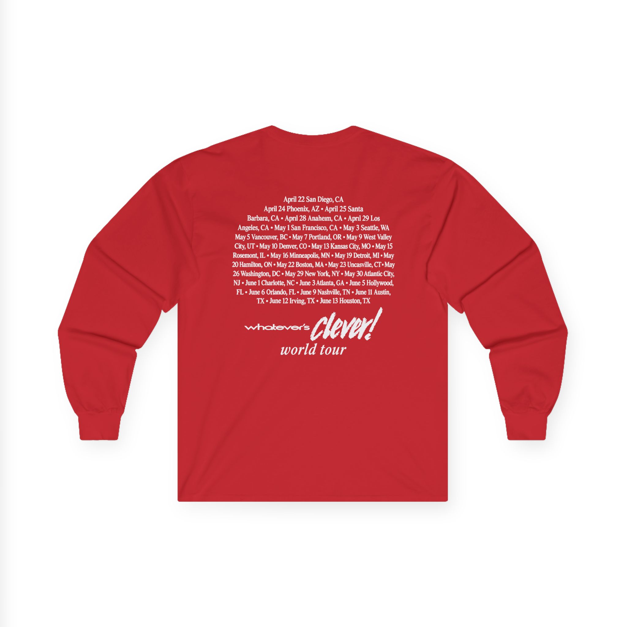 Charlie Puth Charlie Puth 2026 Tour Unisex Ultra Cotton Long Sleeve Tee - Image 20