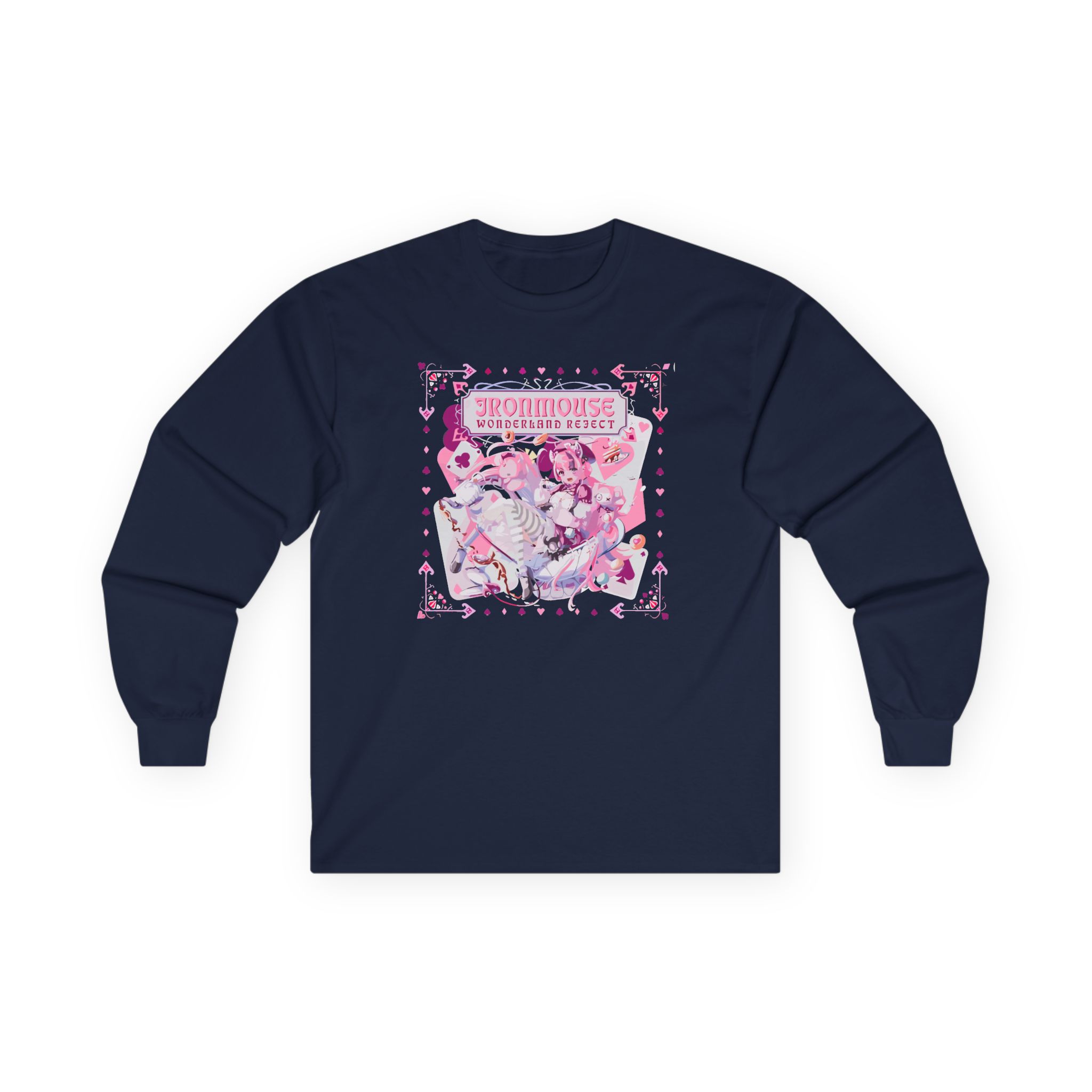 Ironmouse Wonderland Reject Unisex Ultra Cotton Long Sleeve Tee - Image 7