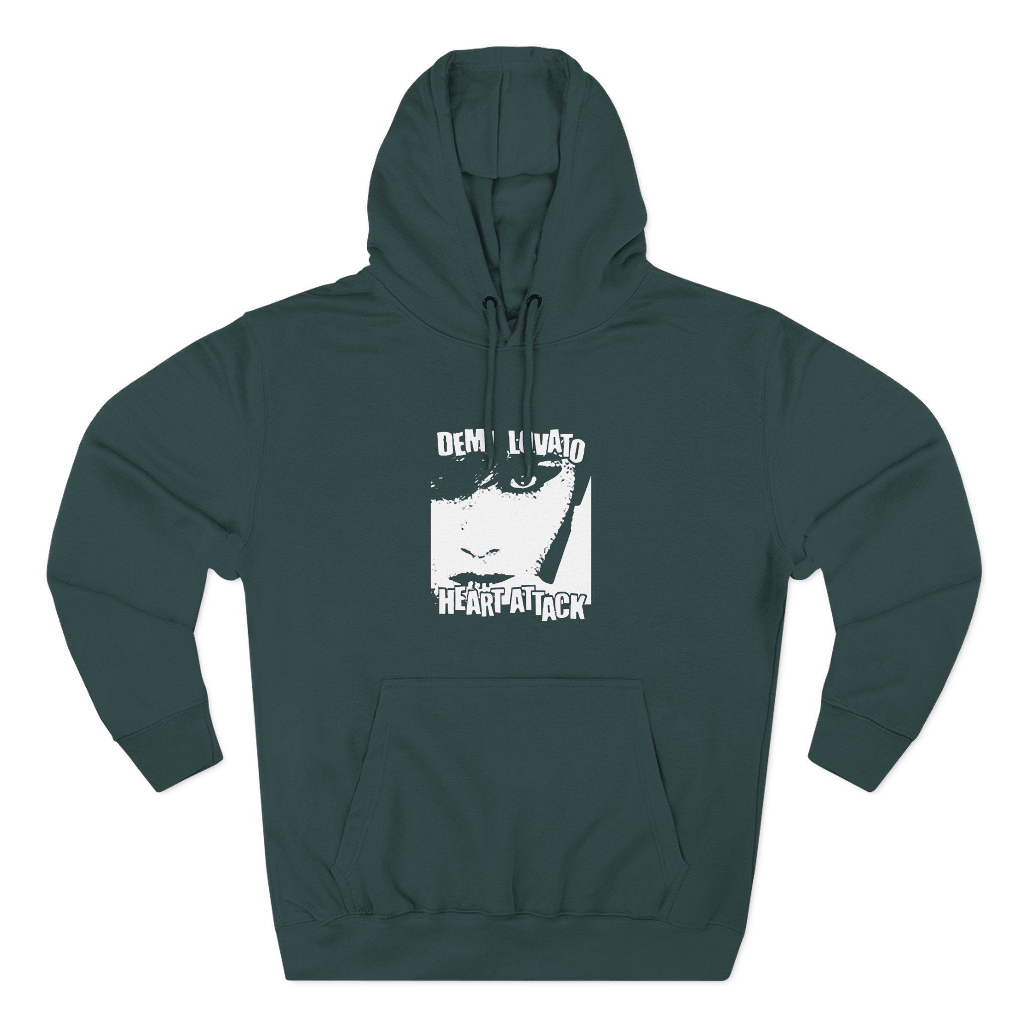 D L Heart Attack Anniversary Three-Panel Fleece Hoodie - Image 7