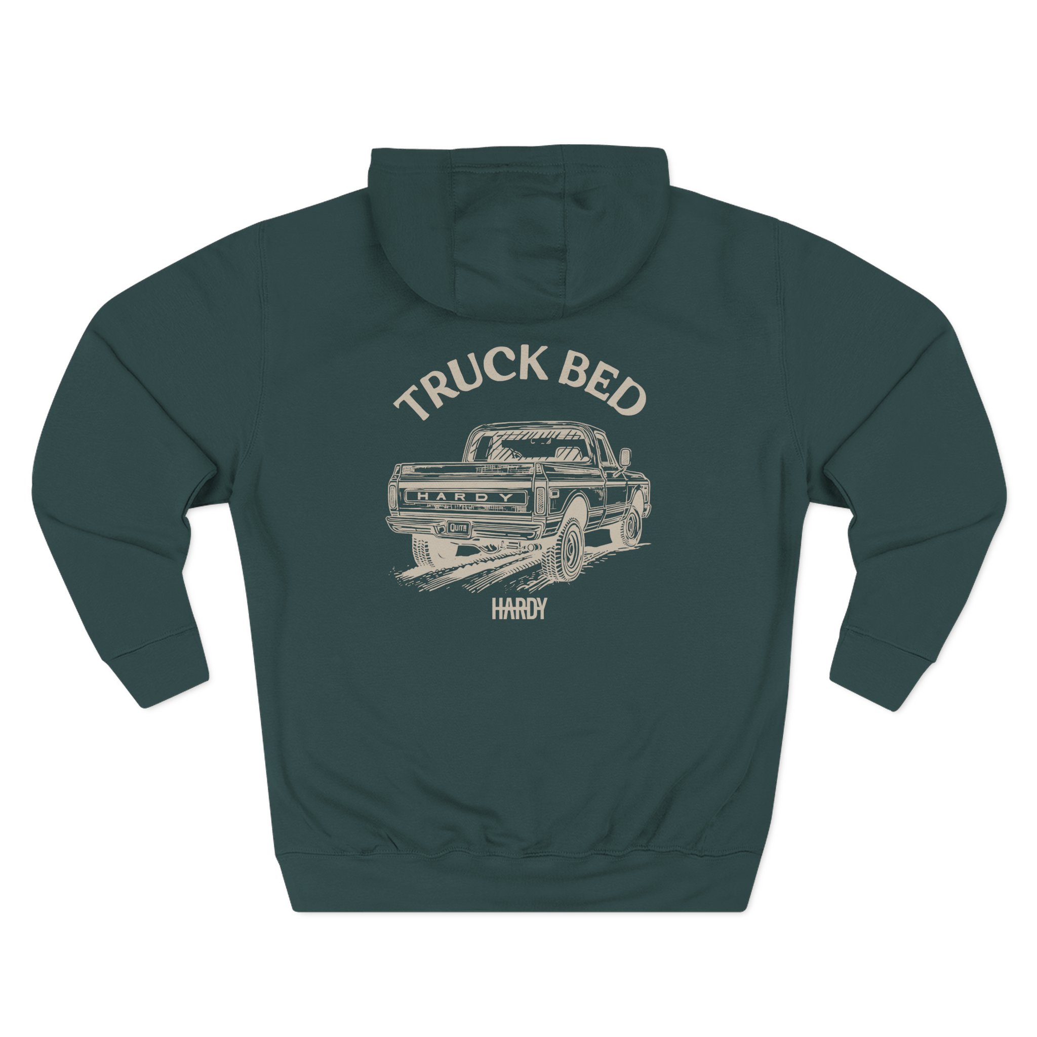 Hd Truck Bed Three-Panel Fleece Hoodie - Image 6