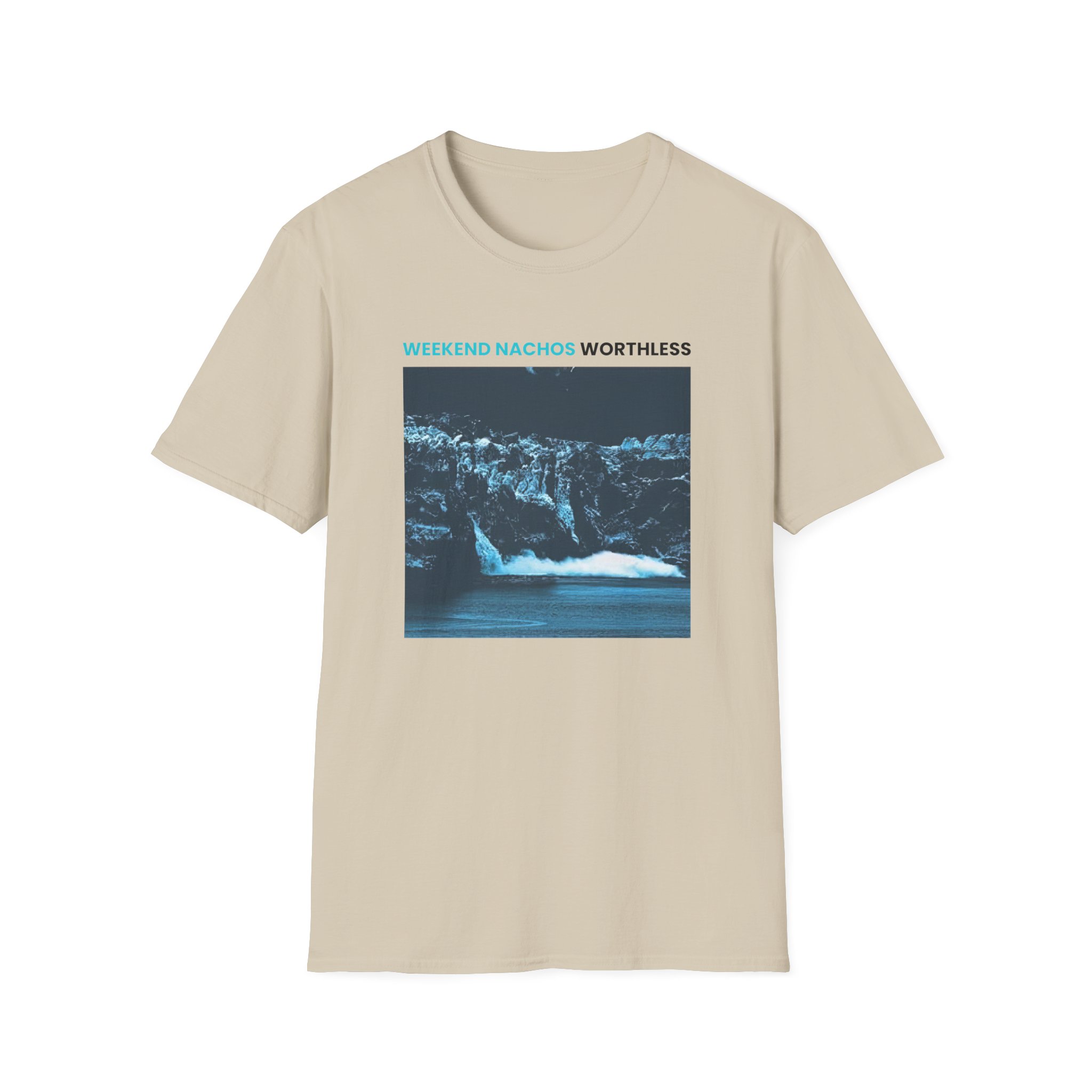 Weekend Nachos Worthless Unisex Softstyle T-Shirt - Image 5