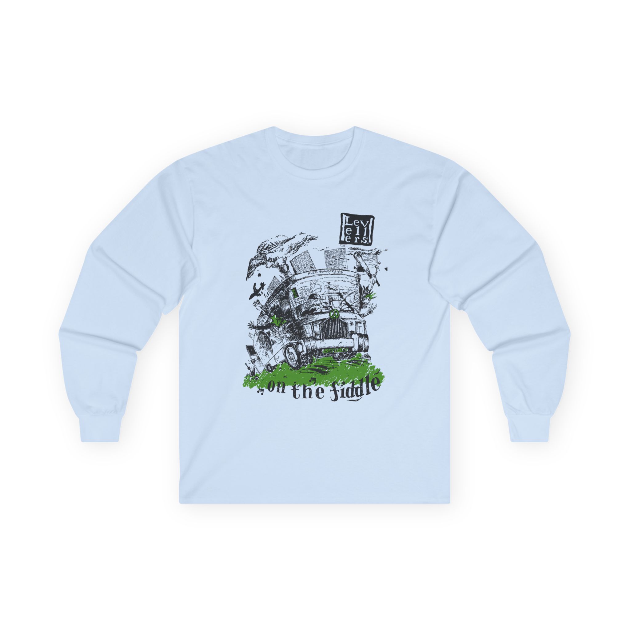 Levellers on the Fiddle Unisex Ultra Cotton Long Sleeve Tee - Image 7