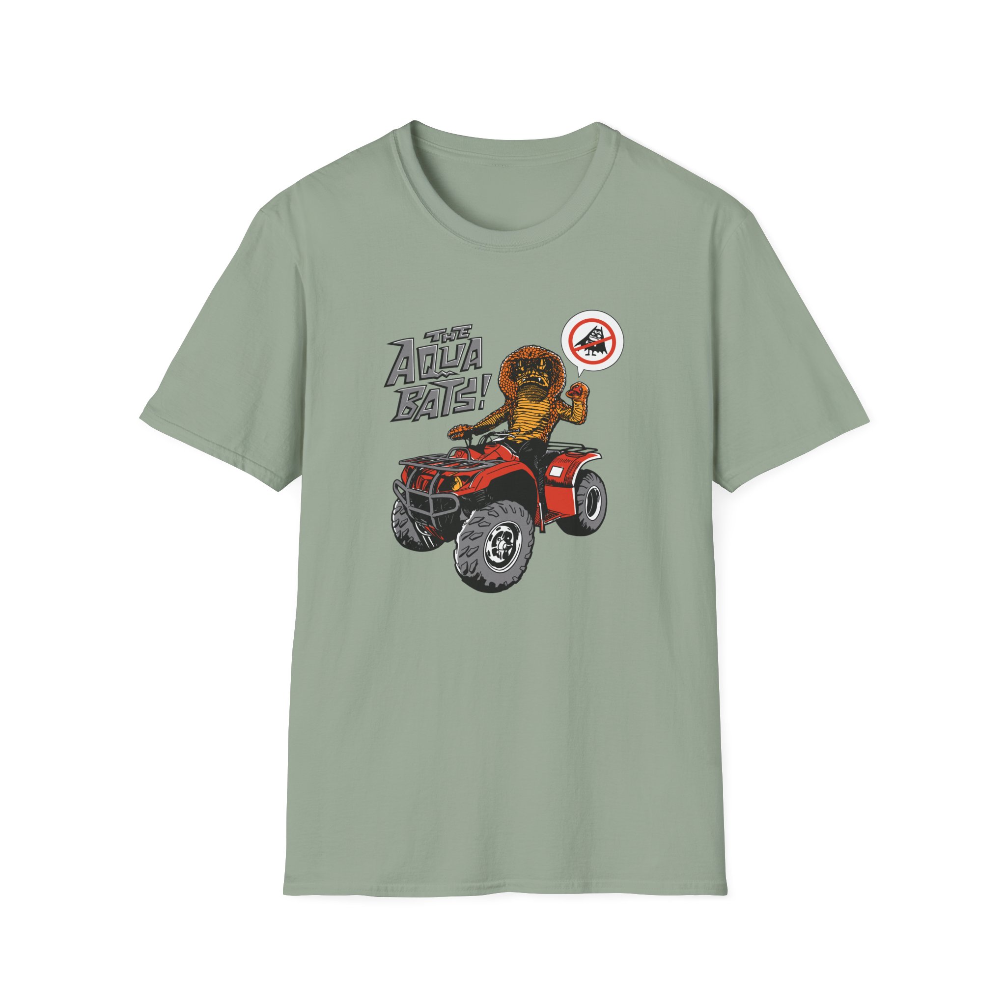 The Aquabats Cobra Man Unisex Softstyle T-Shirt - Image 11