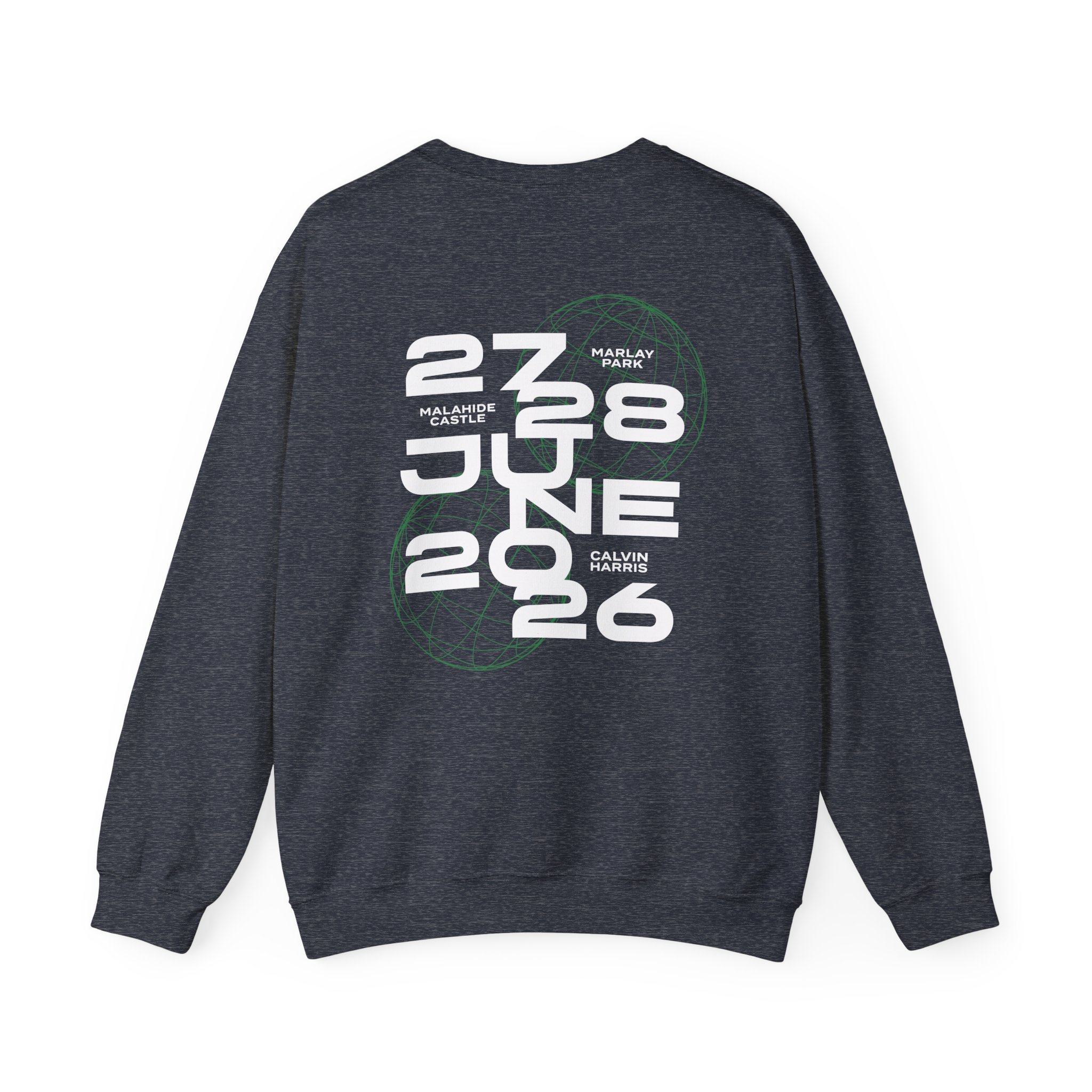 Calvin Harris Wireframe Marlay Park Unisex Heavy Blend™ Crewneck Sweatshirt - Image 10