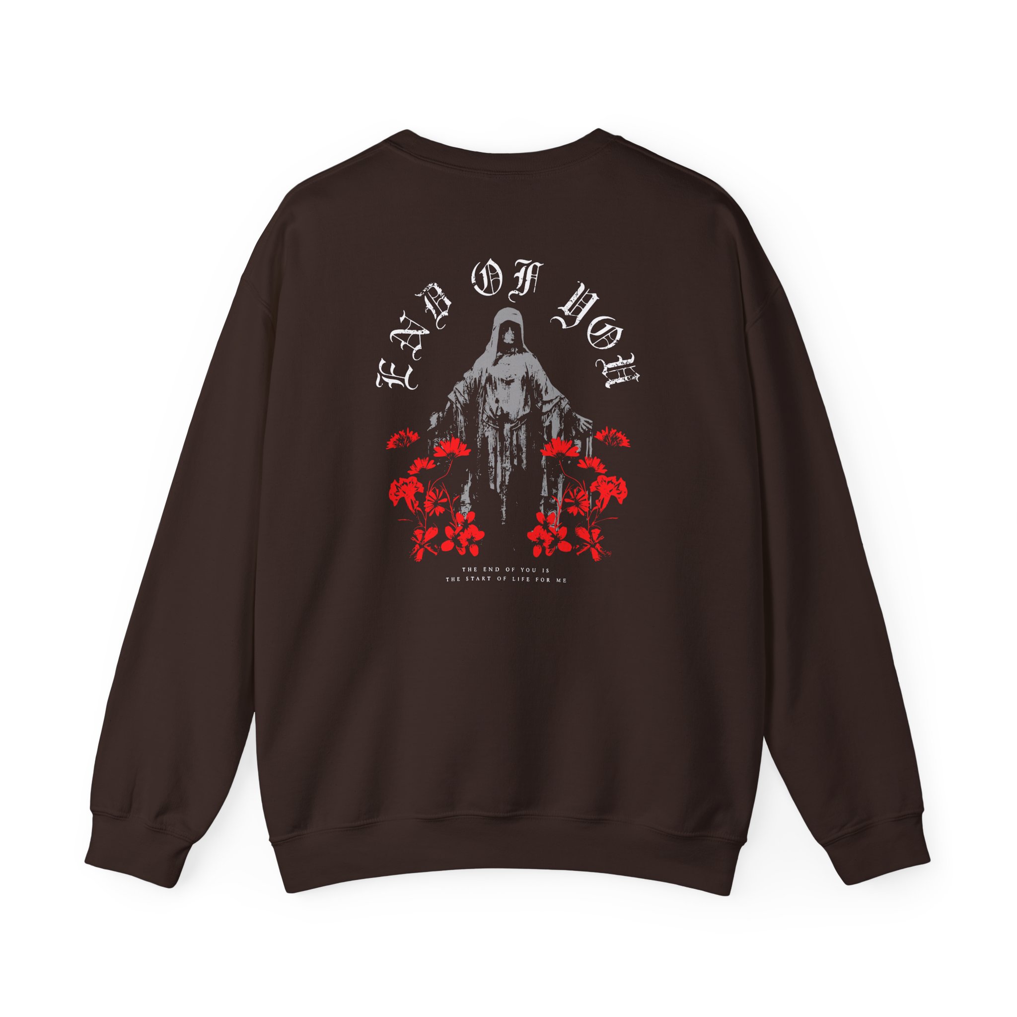 Poppy End of You Unisex Heavy Blend™ Crewneck Sweatshirt - Image 4