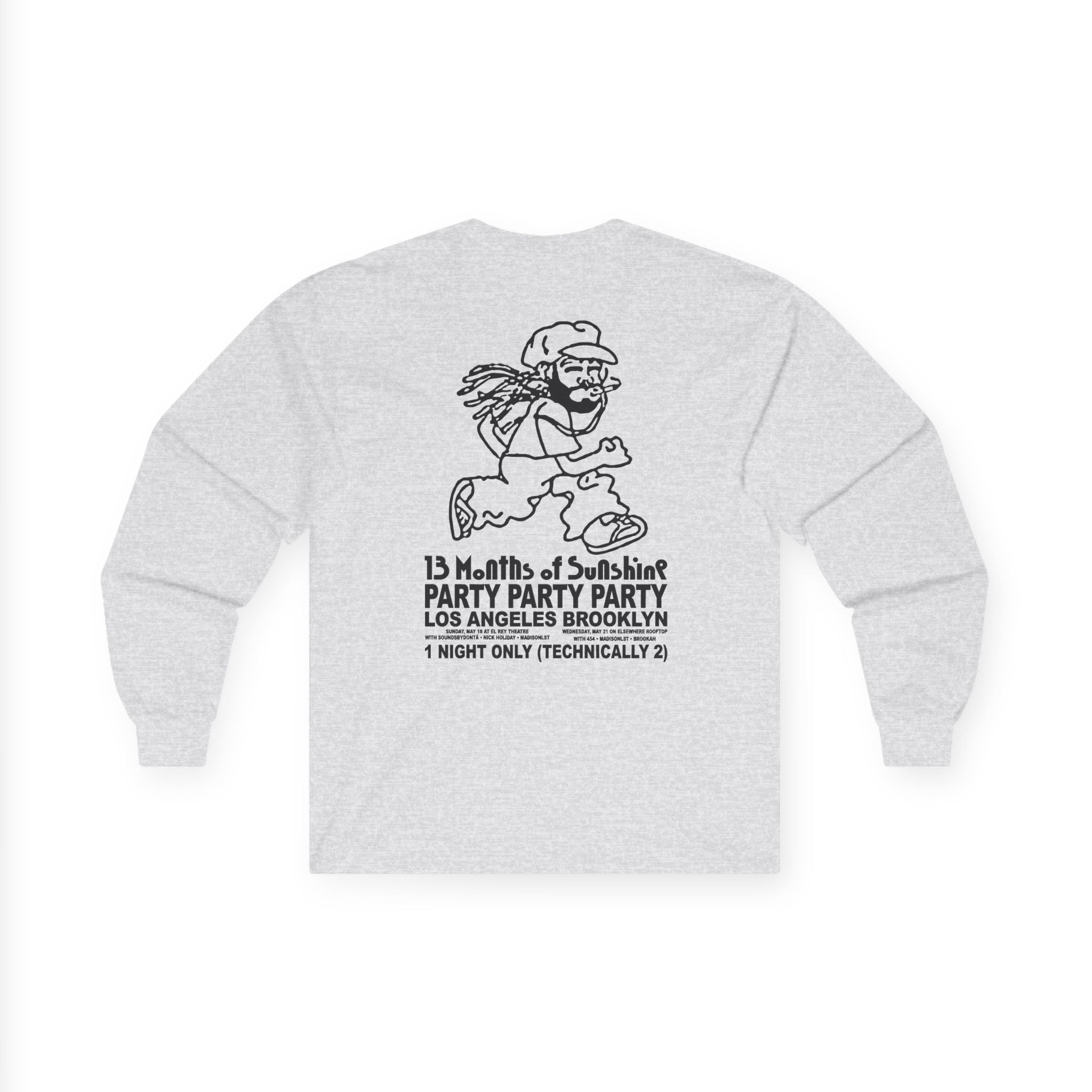 Aminé 13 Seasons Show Unisex Ultra Cotton Long Sleeve Tee - Image 4