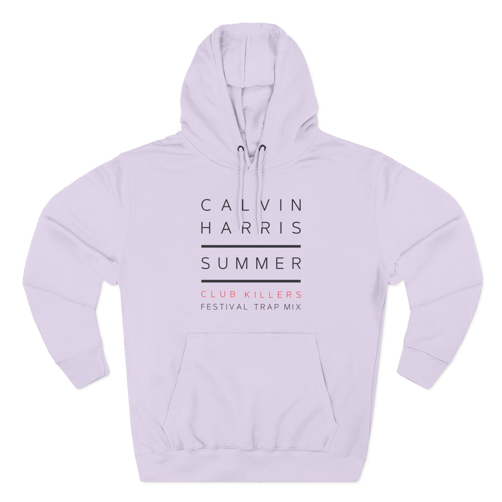 Calvin Harris Summer 4 Album Cover Three-Panel Fleece Hoodie - Image 13