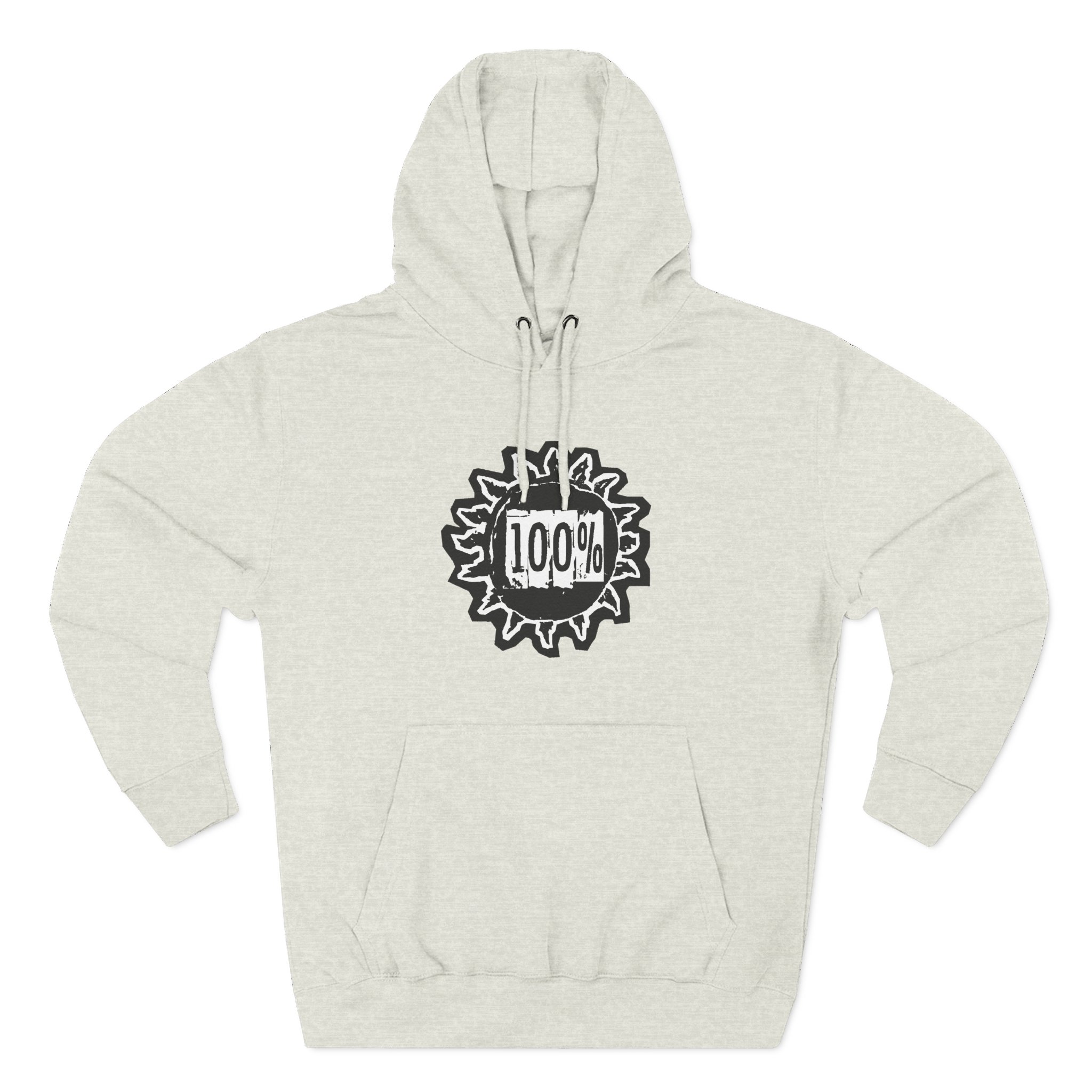 Levellers 100% to Artists Three-Panel Fleece Hoodie - Image 11