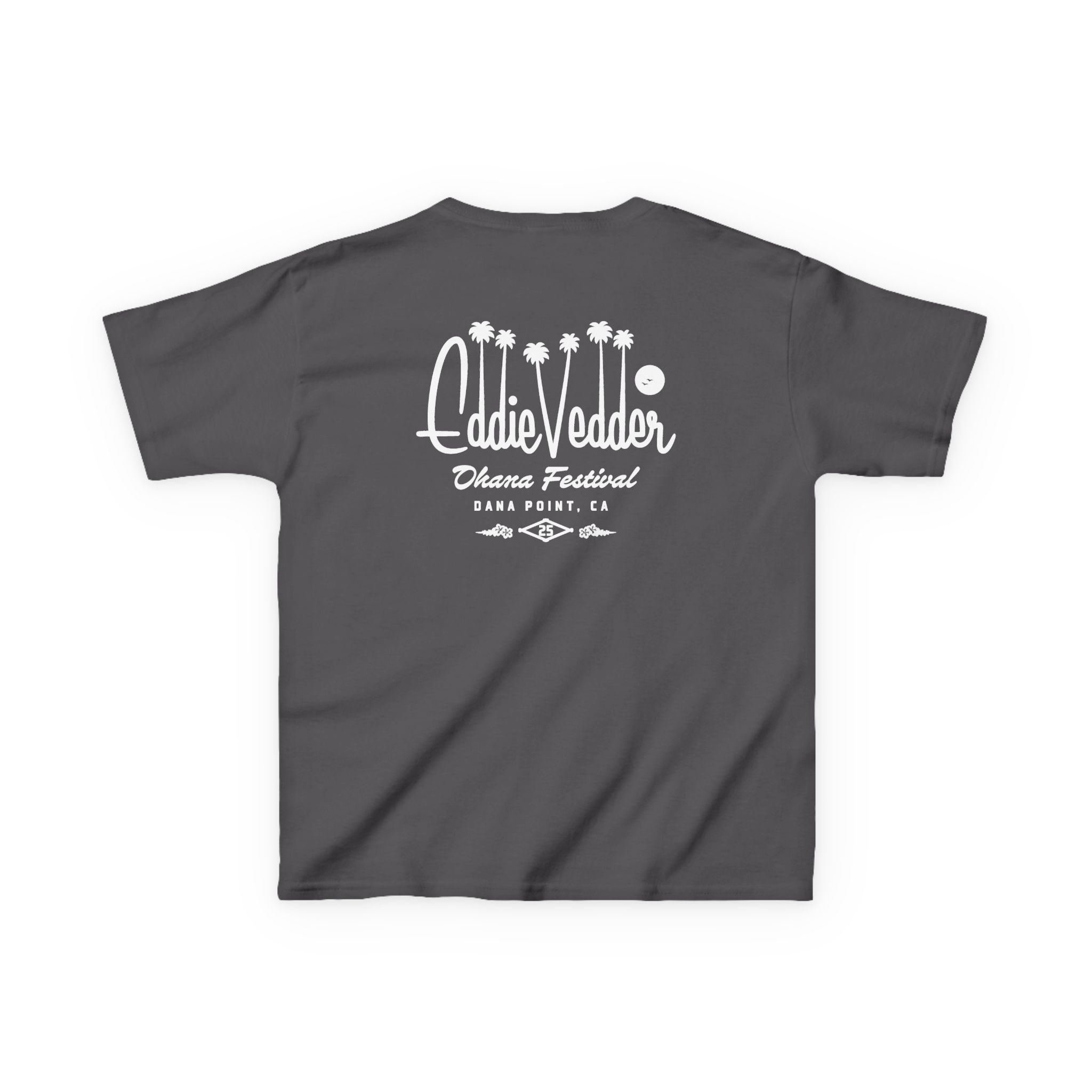 Eddie Vedder Palm Script Kids Heavy Cotton™ Tee - Image 8