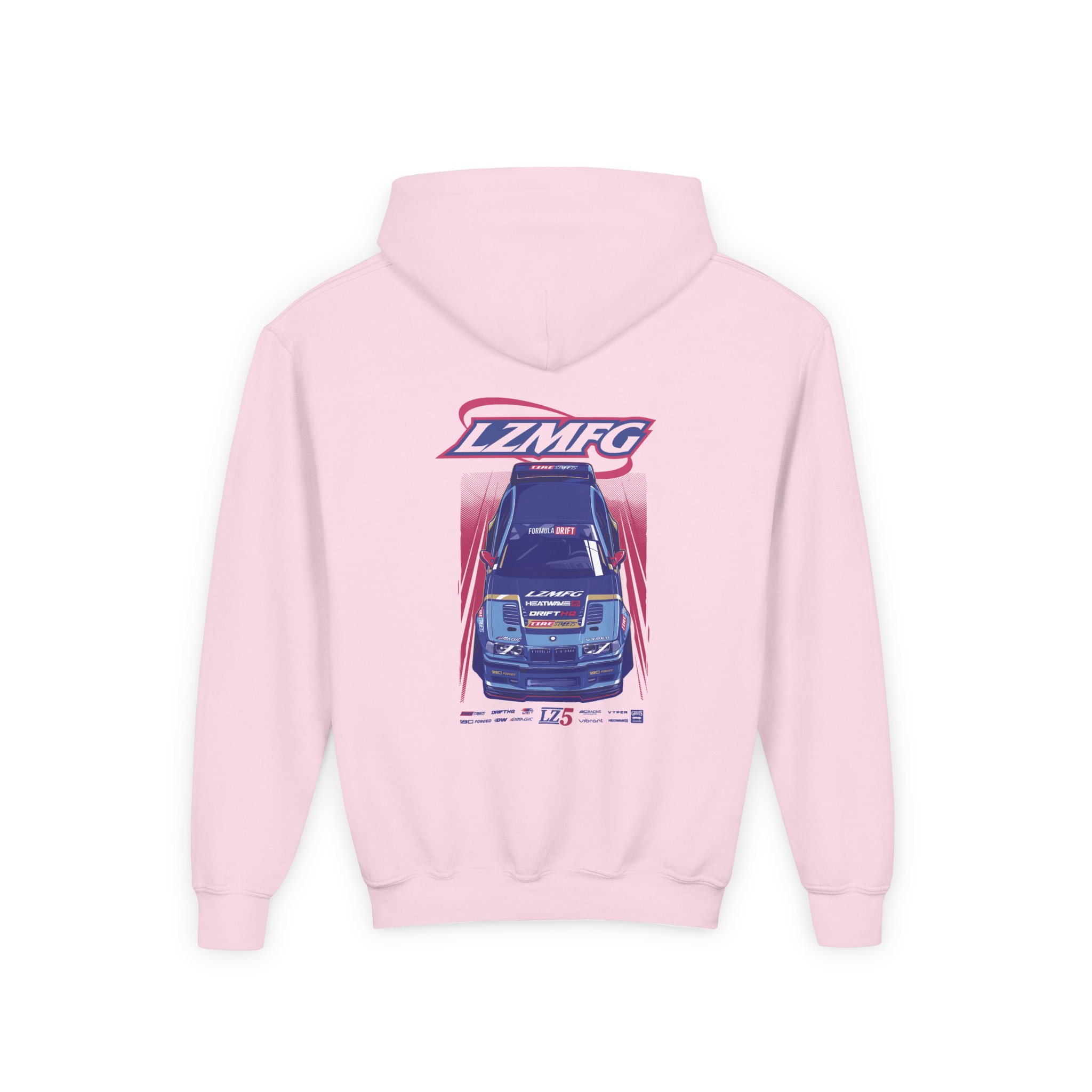 Adam LZ 2025 E36 Team Youth Heavy Blend Hooded Sweatshirt - Image 6
