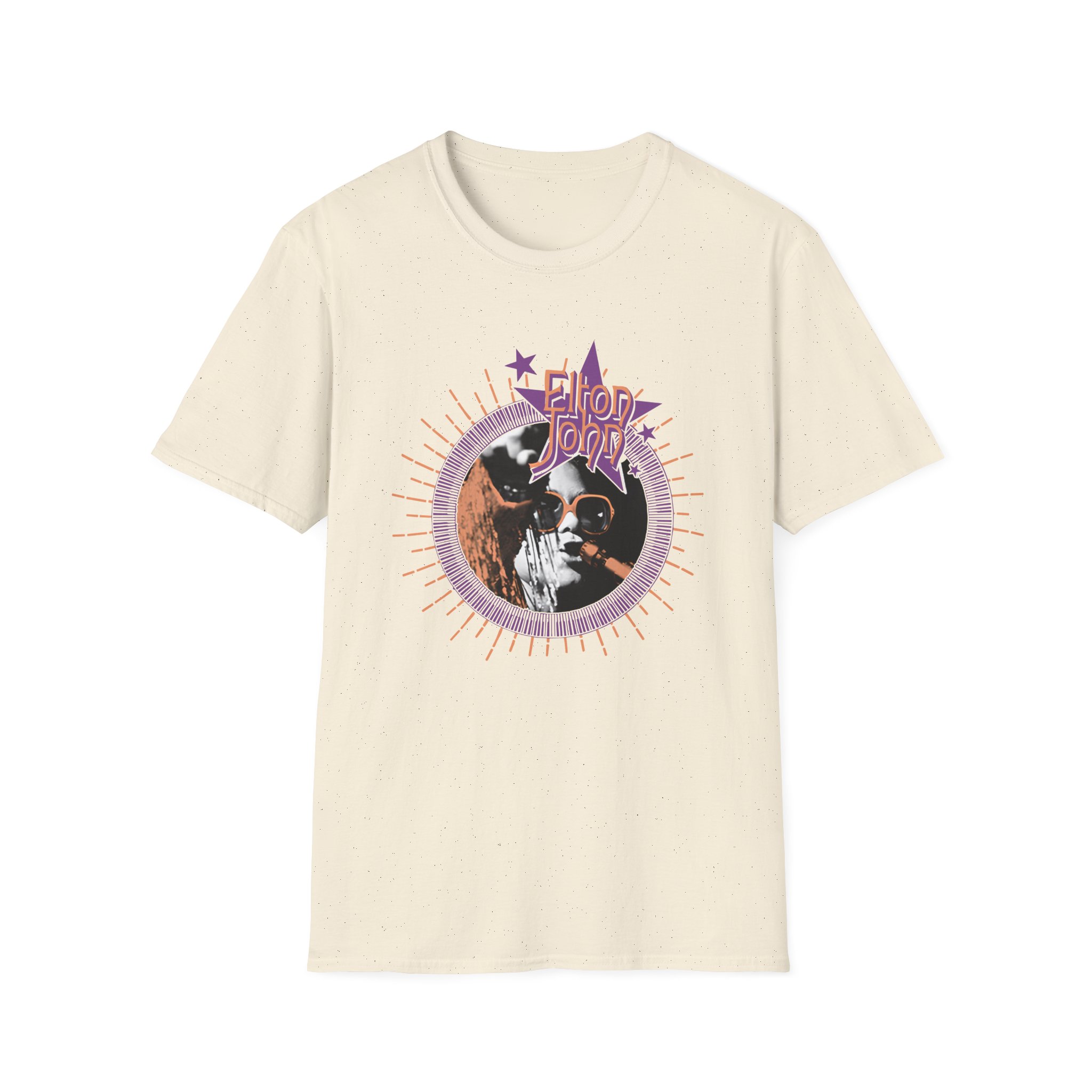Ej Farewell GYBR Sunburst Piano Frame Photo Unisex Softstyle T-Shirt - Image 7