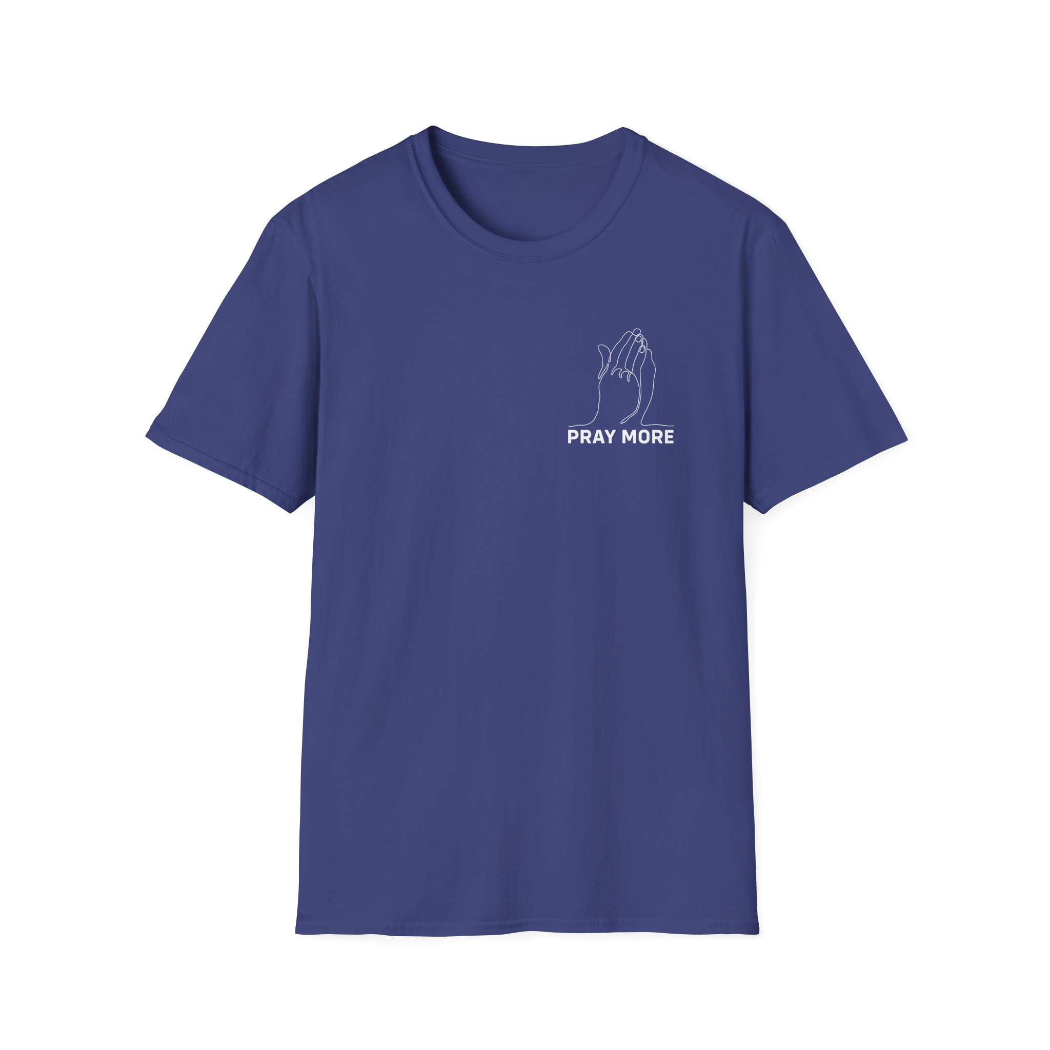 Roman Atwood Pray More Unisex Softstyle T-Shirt - Image 15