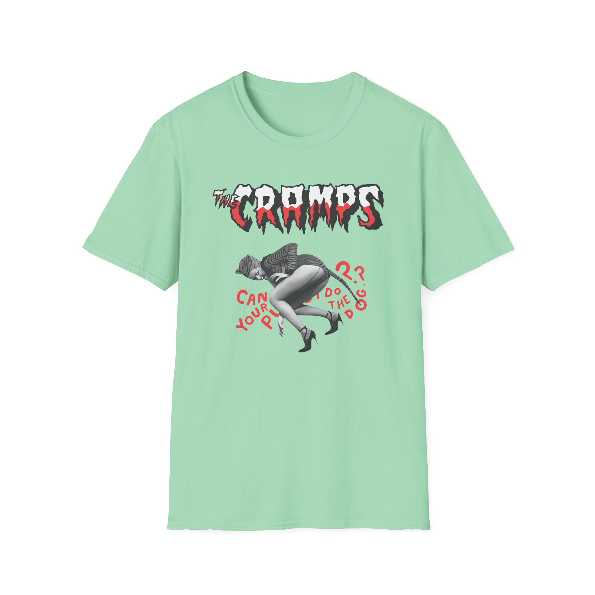 The Cramps Do the Dog Unisex Softstyle T-Shirt - Image 11