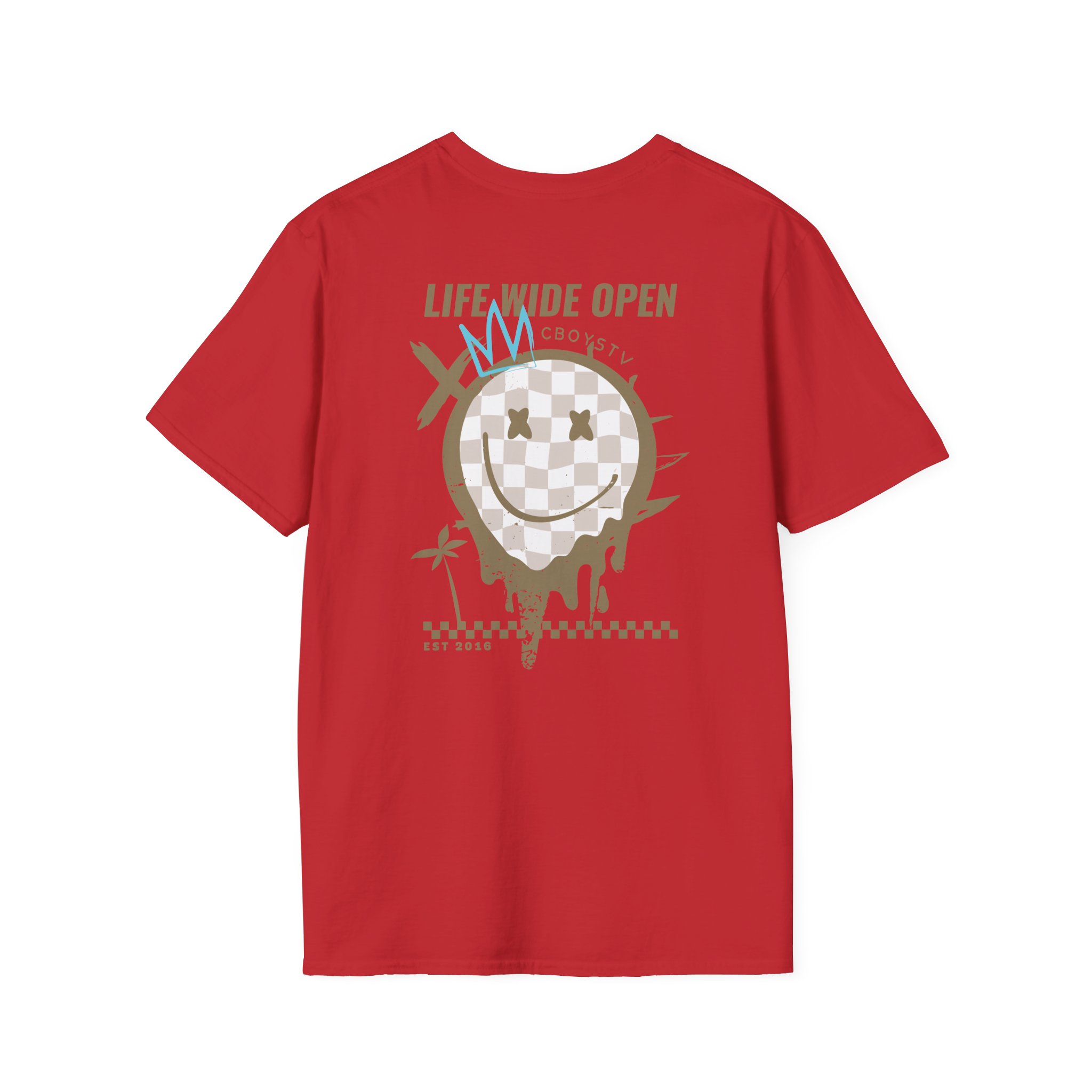 Cboystv Tan Rockstar Unisex Softstyle T-Shirt - Image 24