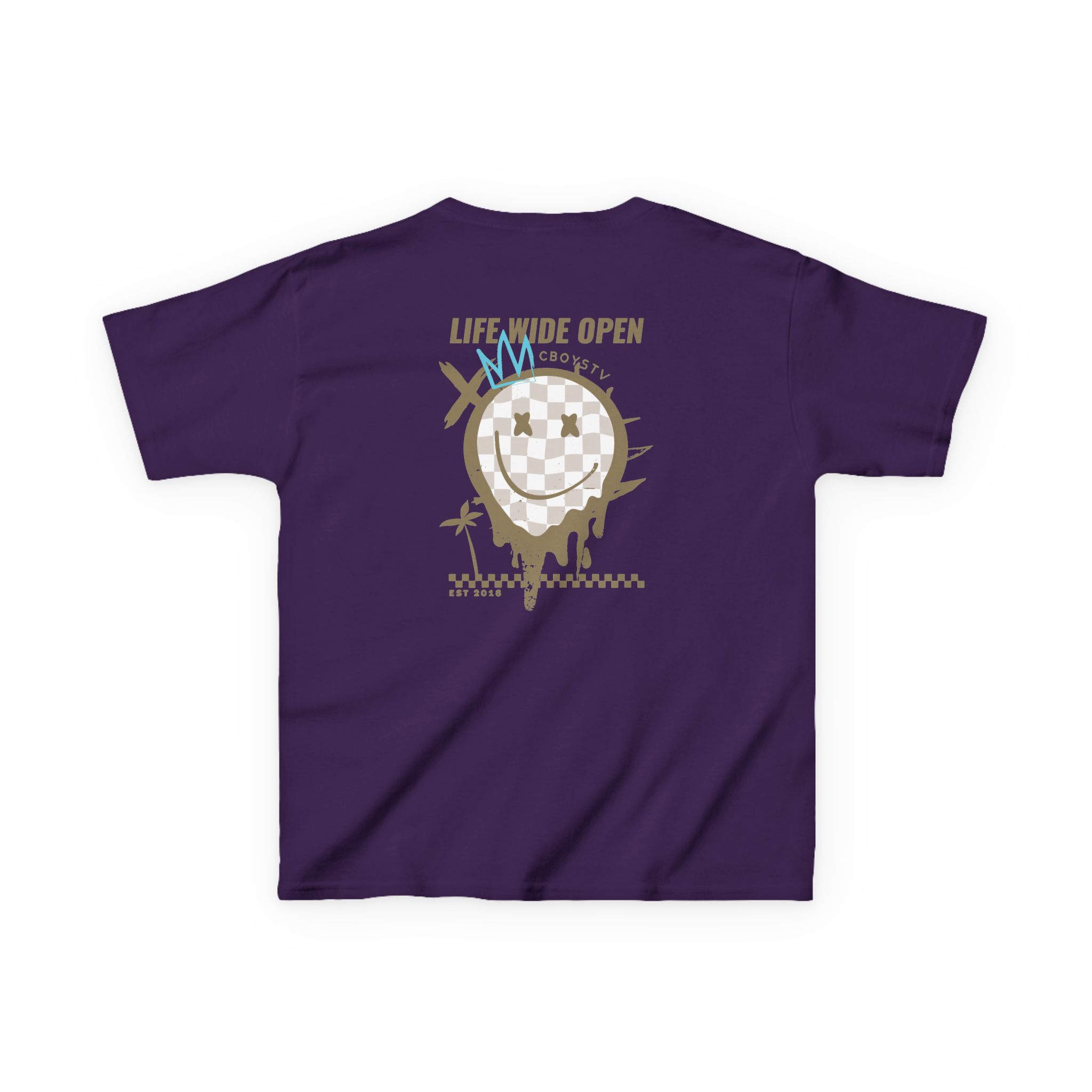 Kids Cboystv Tan Rockstar Heavy Cotton™ Tee - Image 14