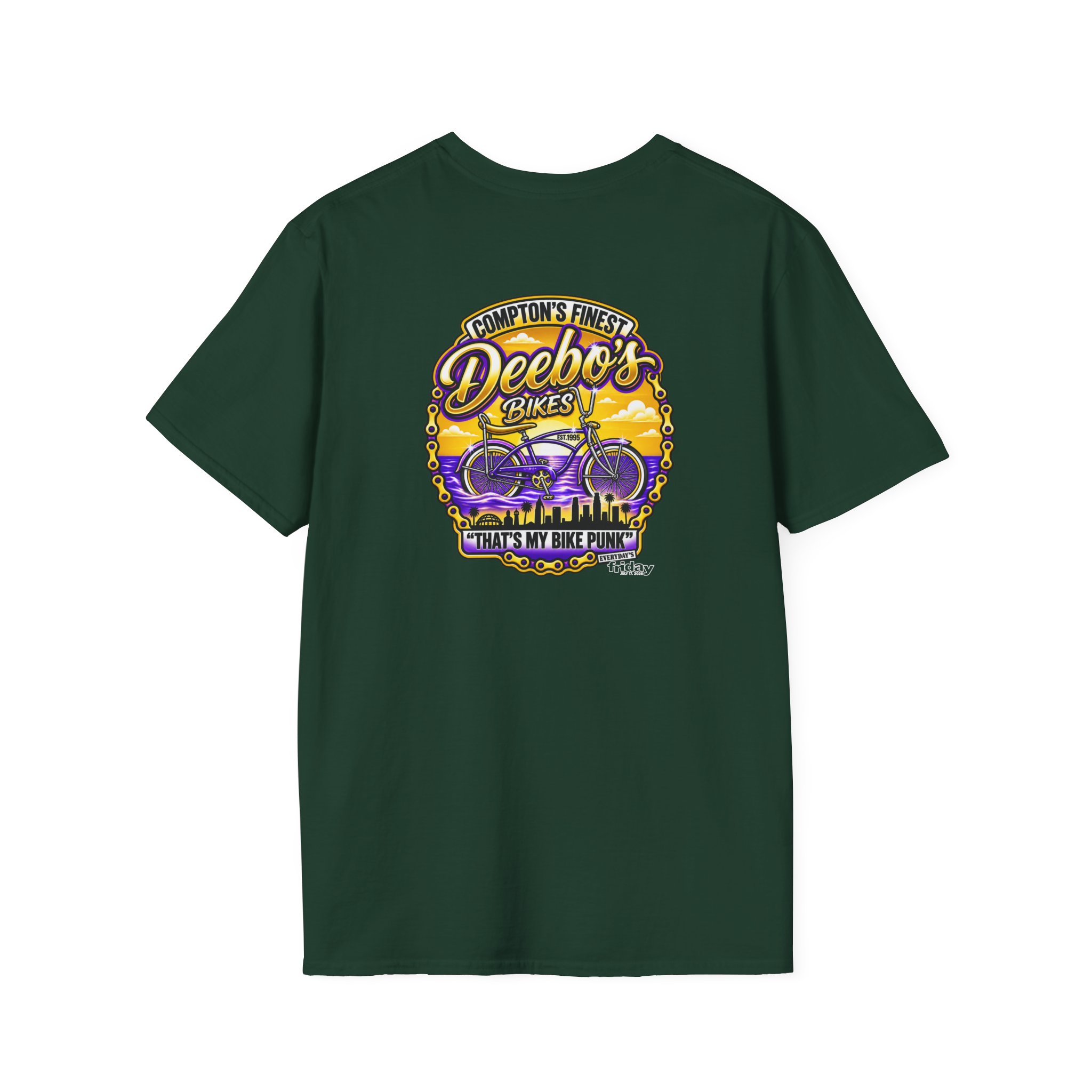 Ice Cube Deebo's Bikes Unisex Softstyle T-Shirt - Image 12
