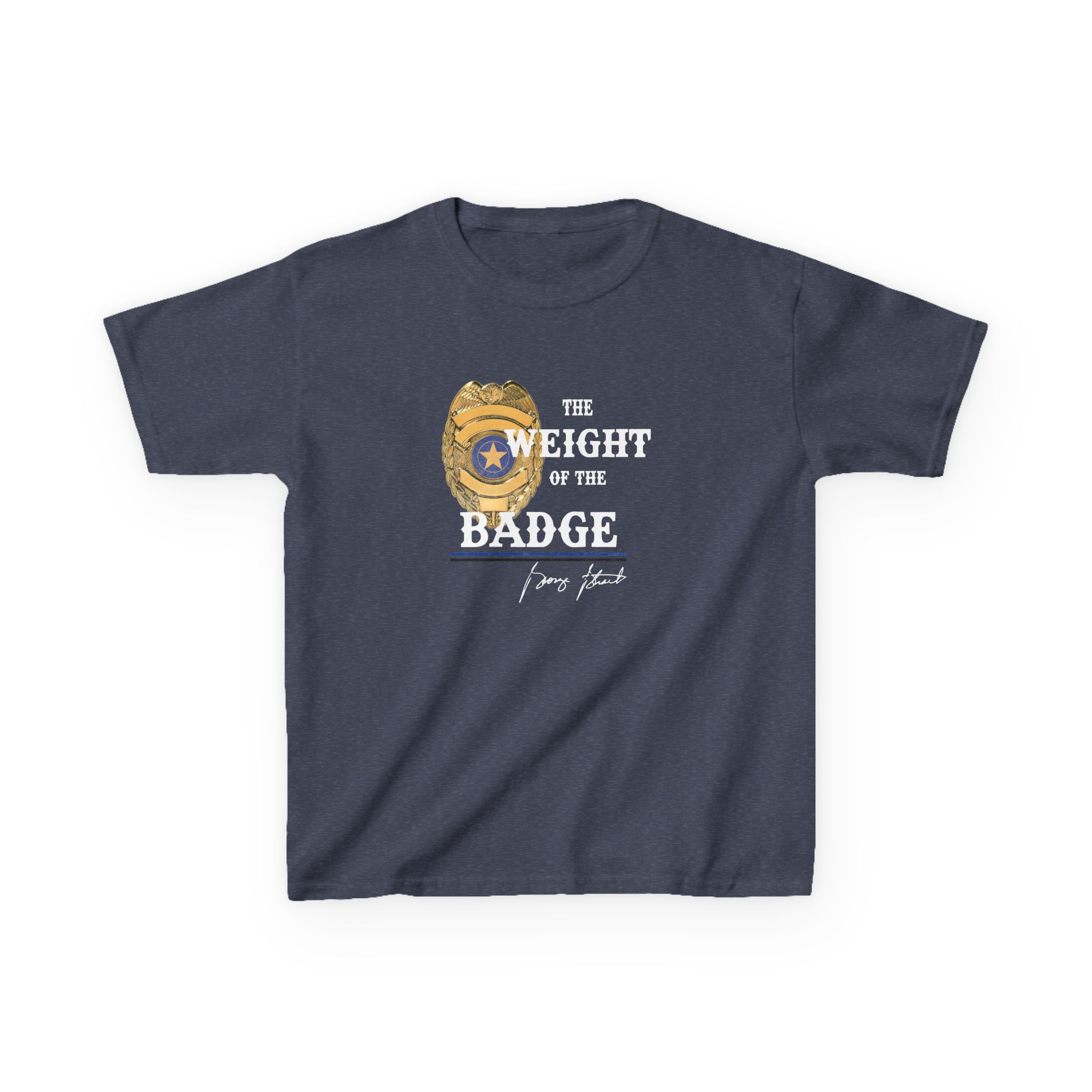 Kids George Strait Gold Badge Heavy Cotton™ Tee - Image 9