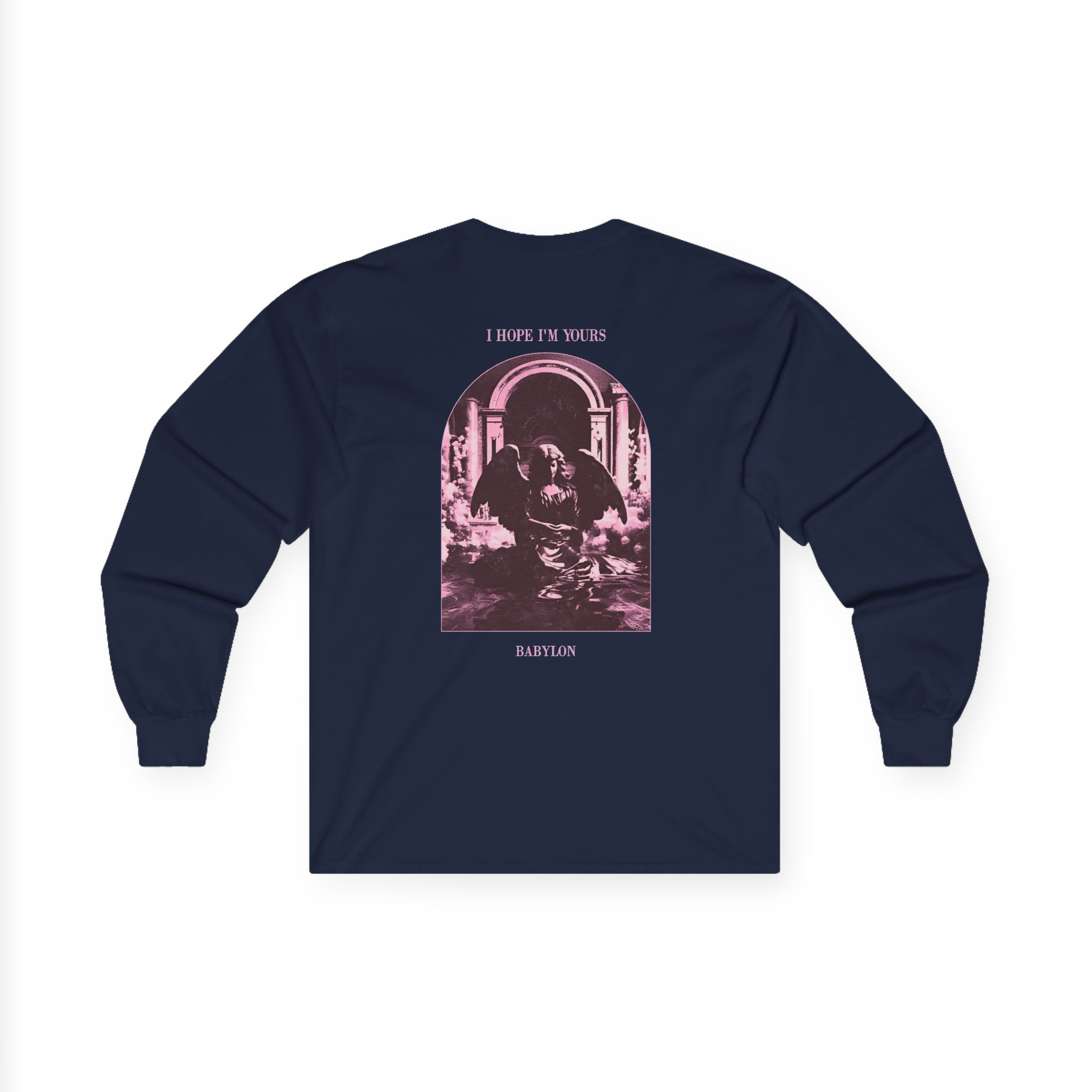 Babylon Mineral Wash Unisex Ultra Cotton Long Sleeve Tee - Image 7