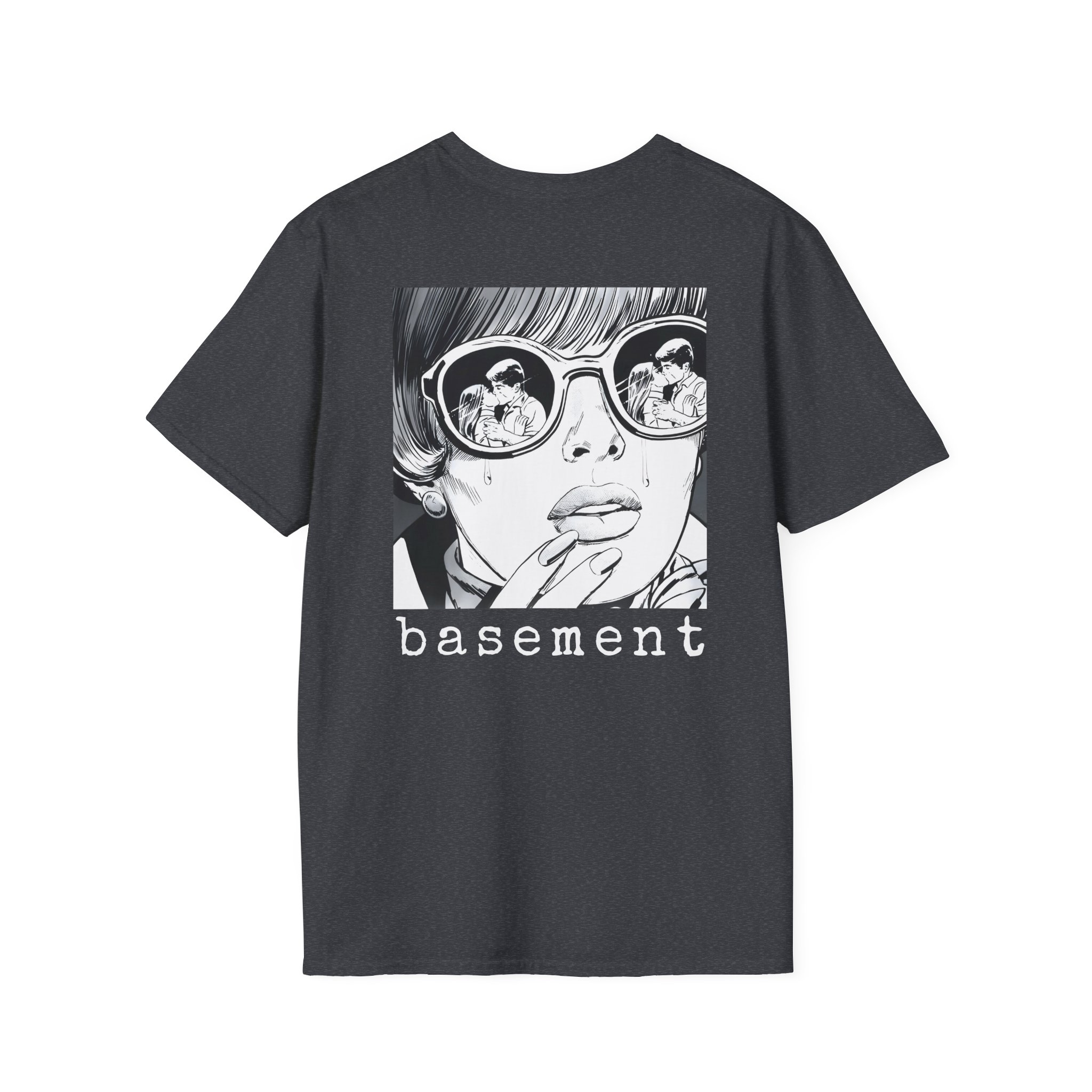 Cold Cuts Basement Couple Unisex Softstyle T-Shirt - Image 18